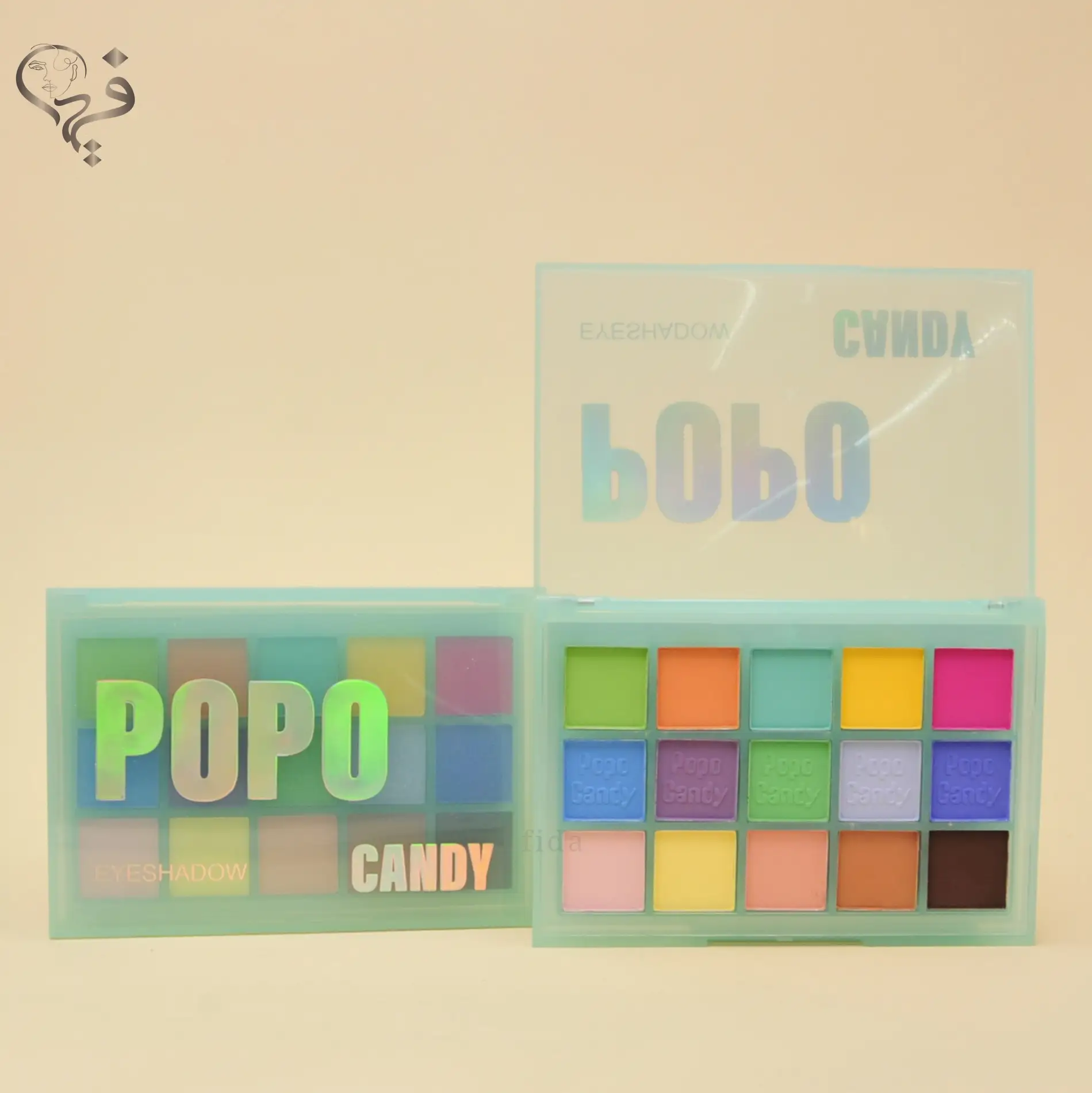 سایه 15 رنگ پوپو کندی کد رنگی شاد Popo candy