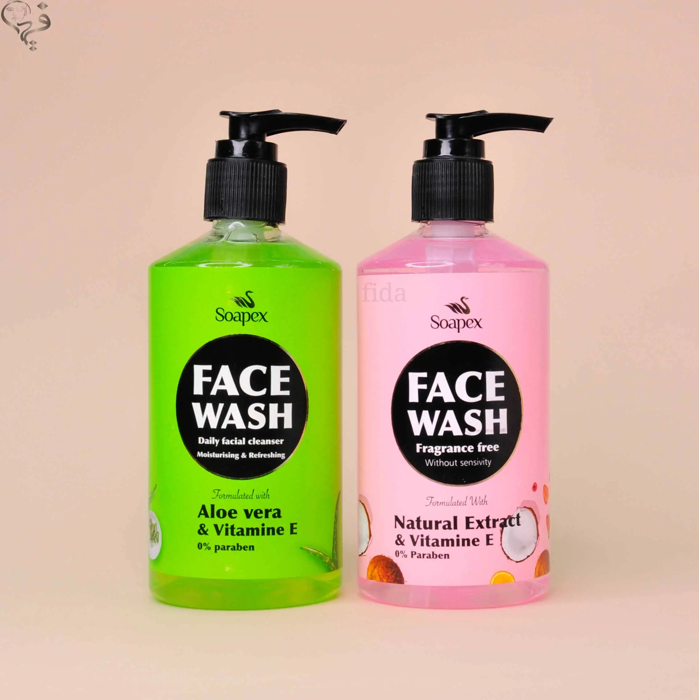 ژل شستشو صورت پمپی سوپکس soapex