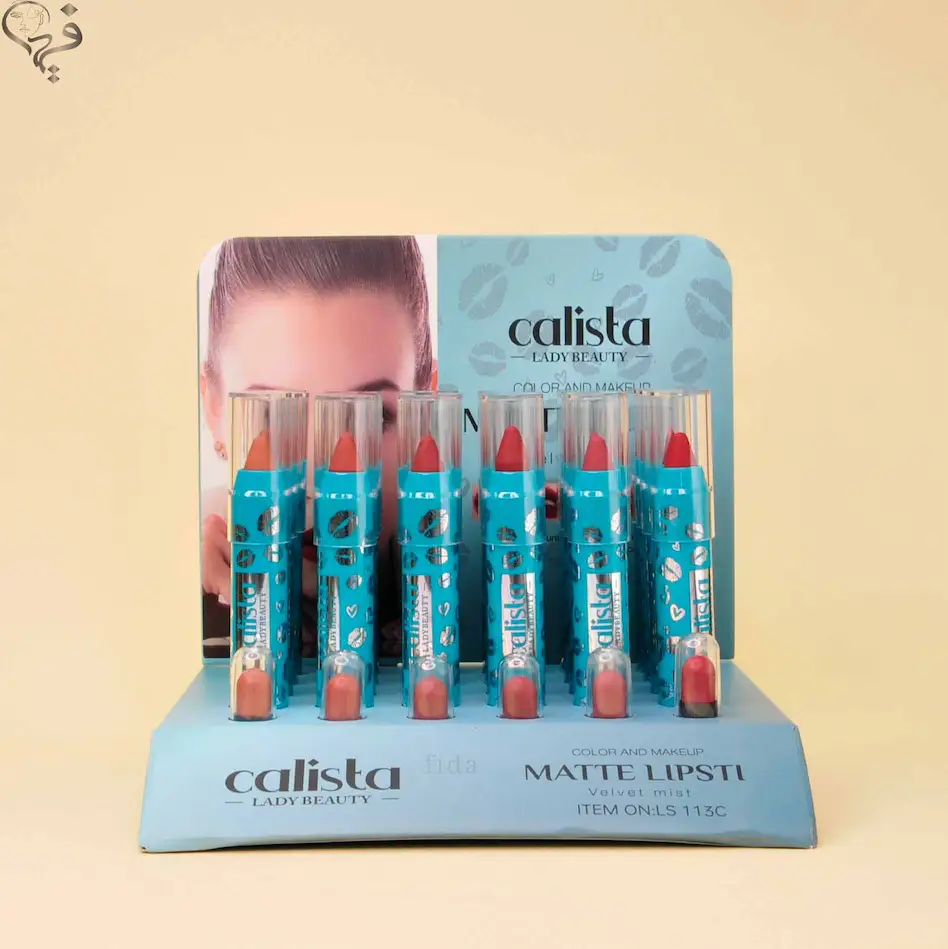 رژ لب مدادی پیچی تستر دار کالیستا Calista 