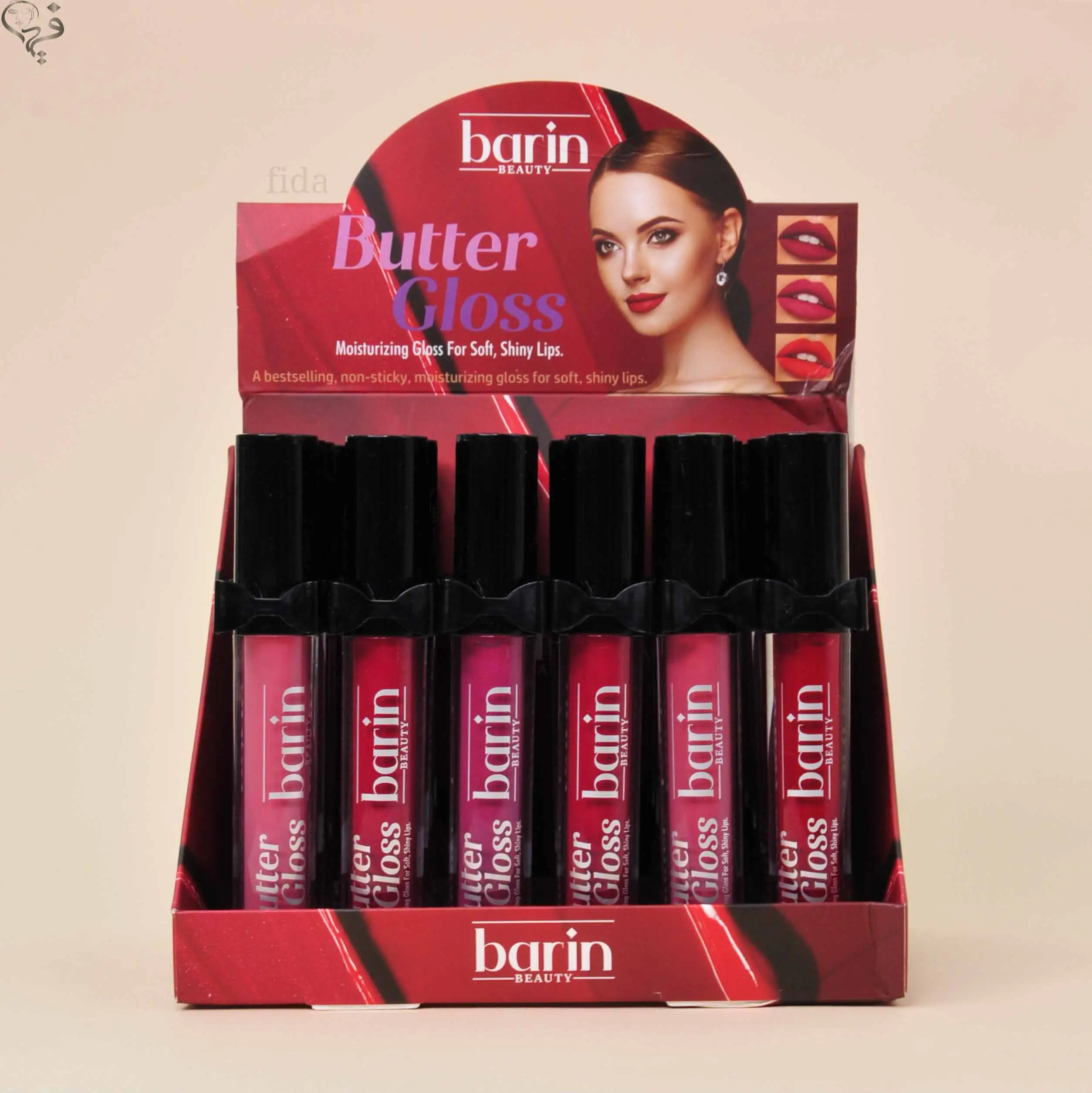 پک رژ لب مایع پاپیونی بارین بیوتی Barin beauty 