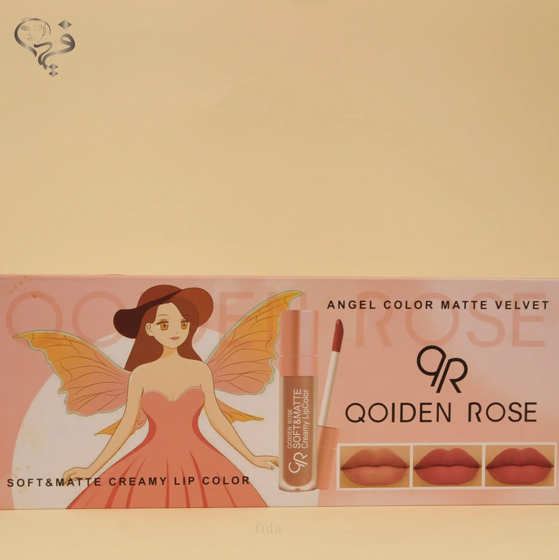 پک رژ لب مایع کوئیدن رز طرح باربی Qoiden rose