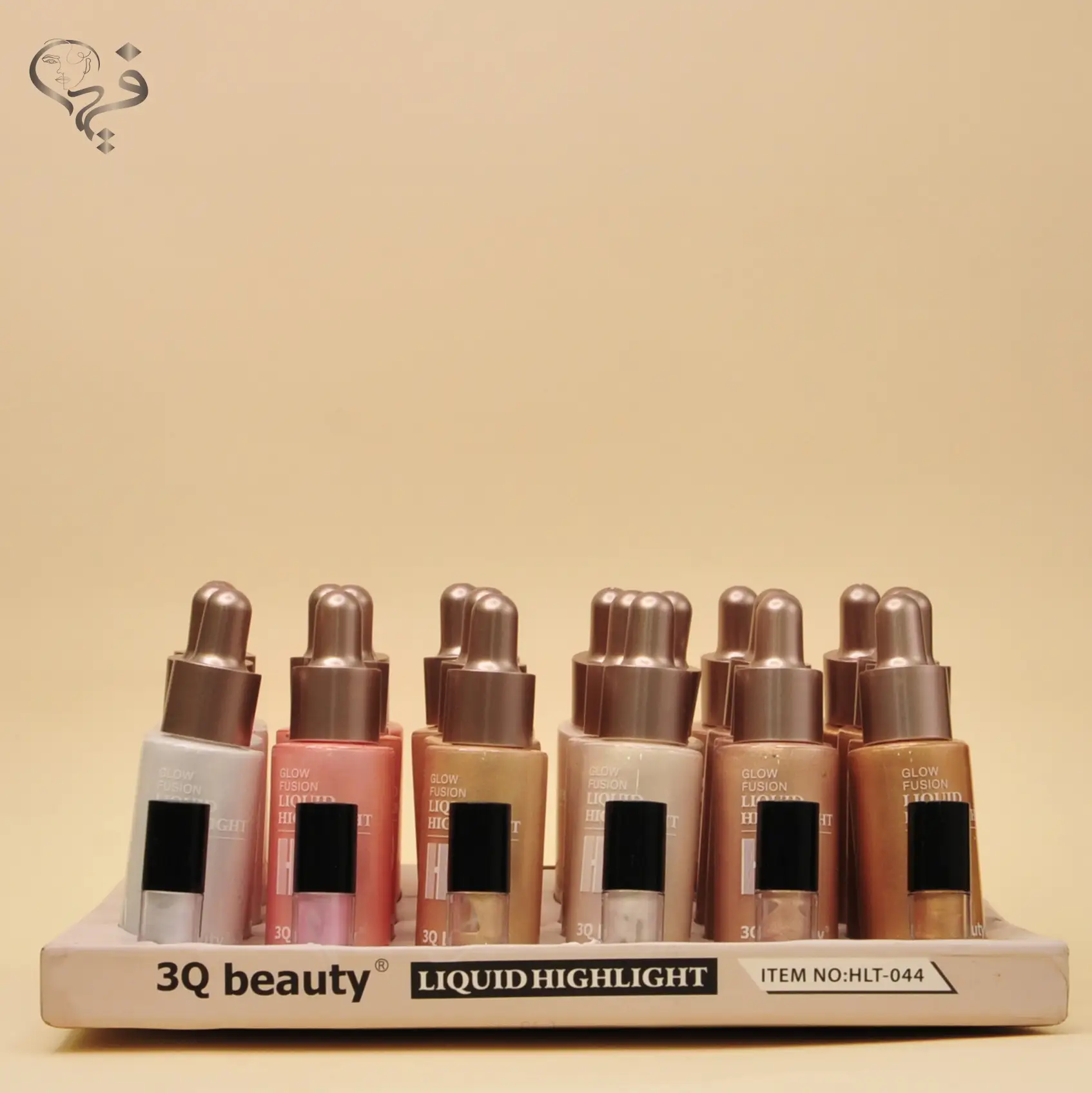 هایلایتر مایع پستونکی تستر دار تری کیو بیوتی 3Q beauty
