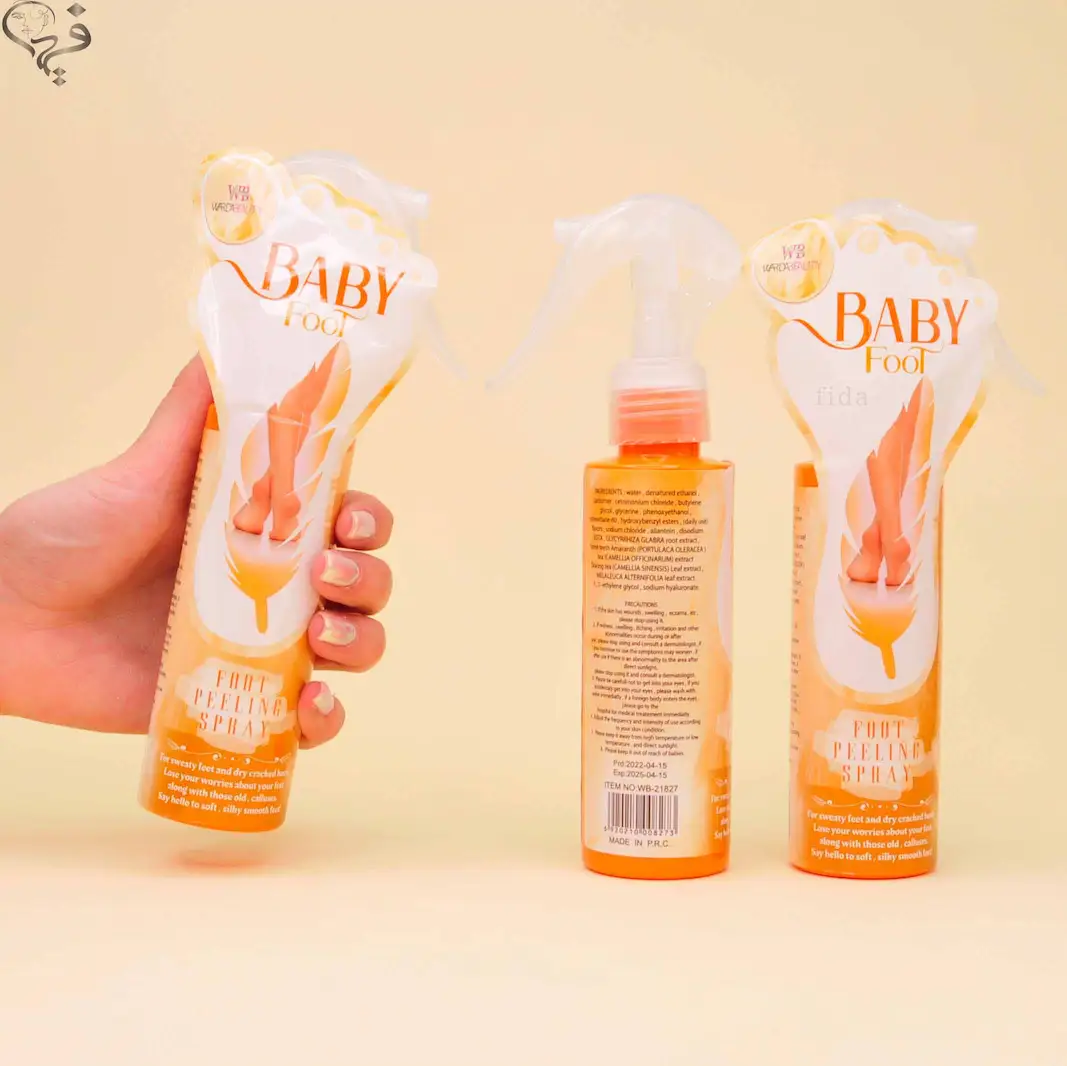 اسپری ترک پا وردا بیوتی بیبی نارنجی warda beauty baby 