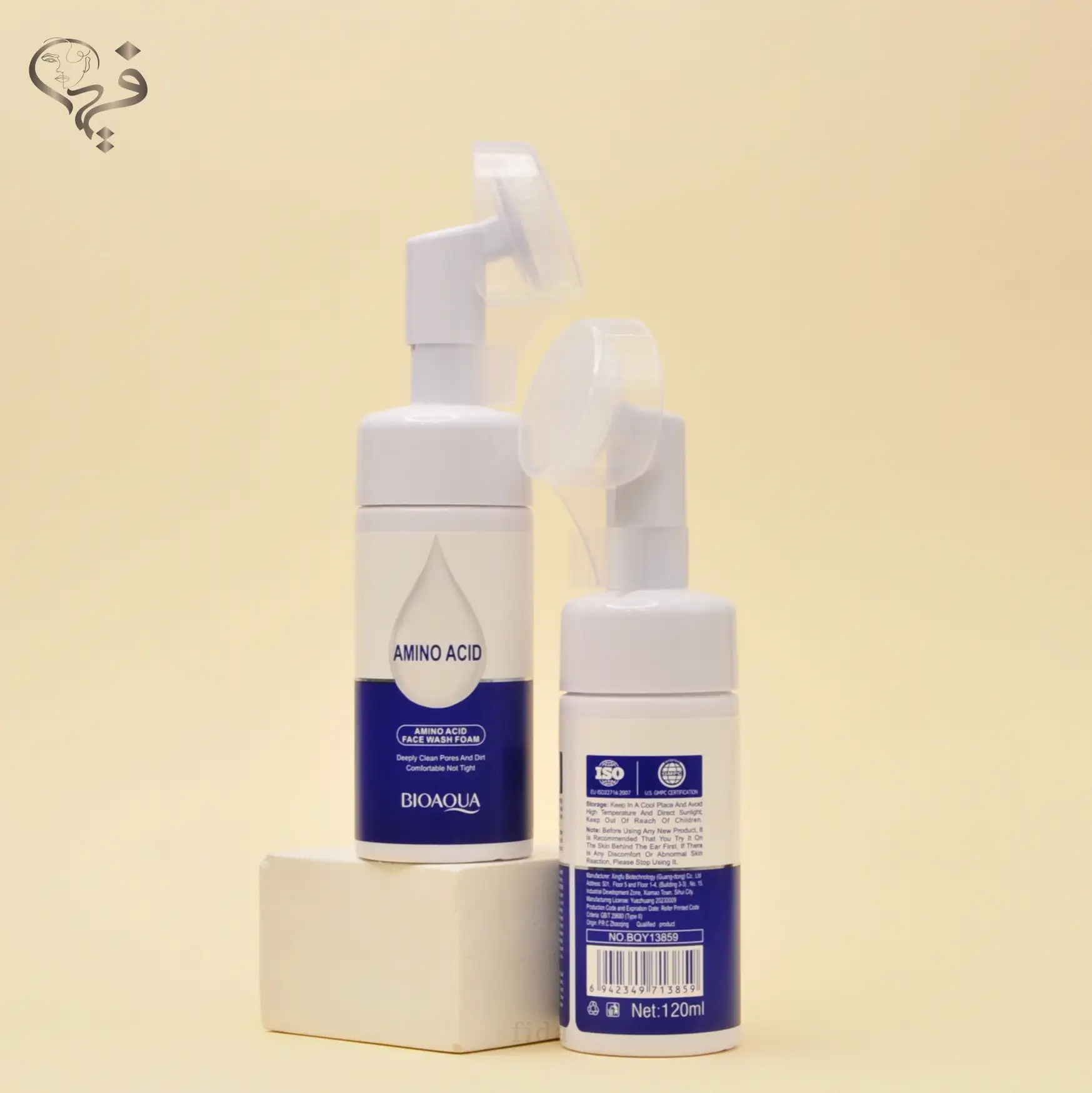 فوم براش دار ضد جوش آمینو اسید بیواکوا Bioaqua