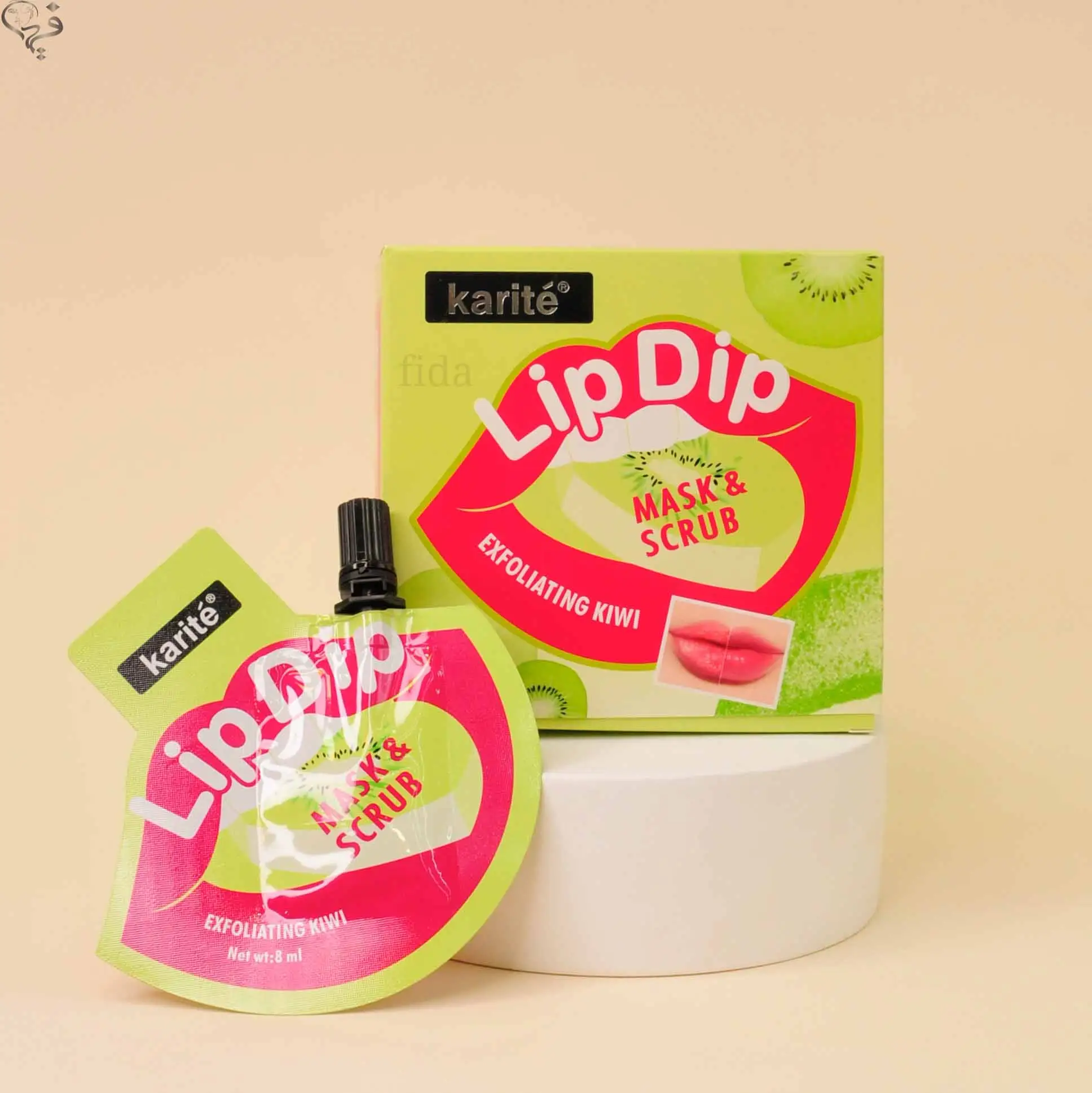 ماسک اسکراب لب کاریته Karite