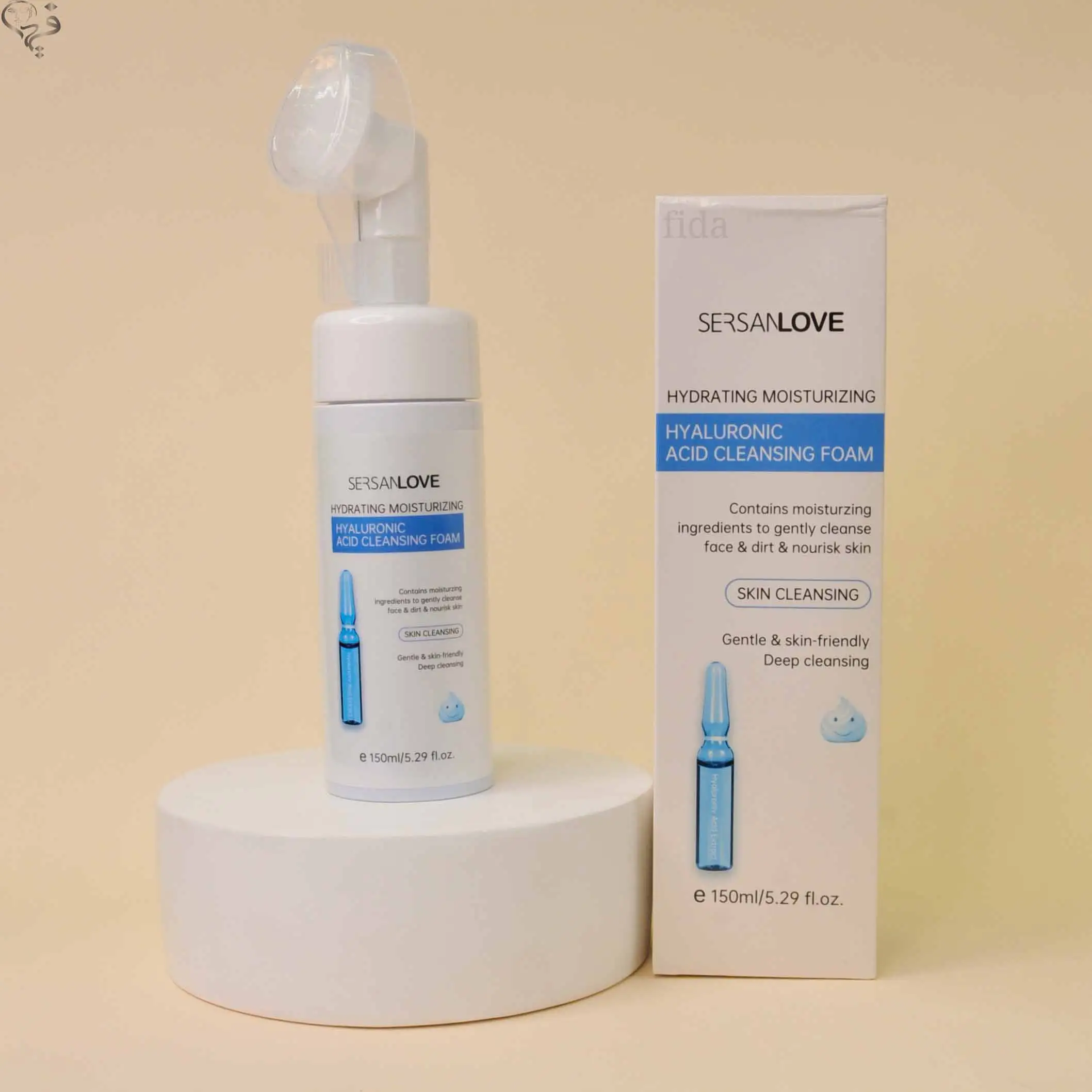 فوم براش دار هیالورونیک اسید سرسان لاو SERSANLOVE 