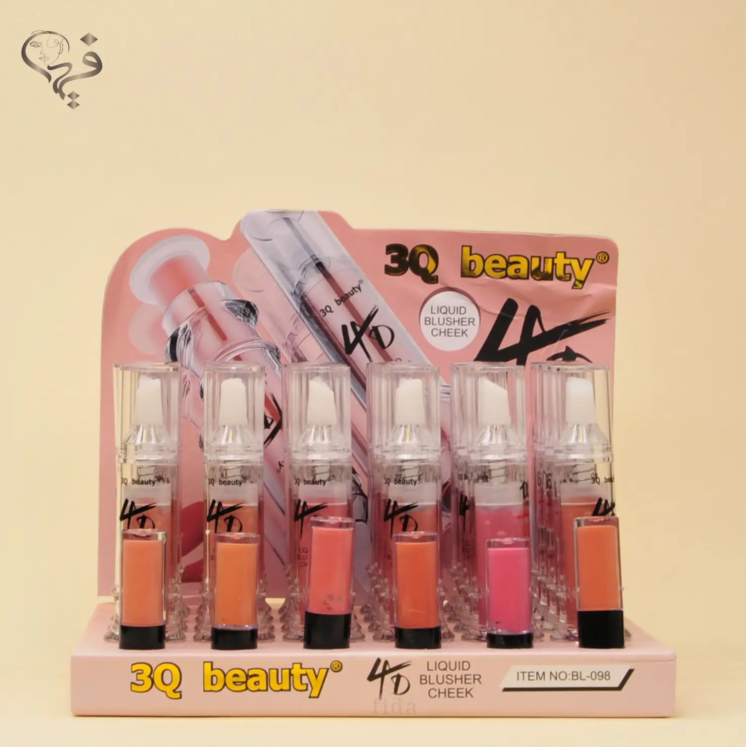 رژ گونه آمپولی تری کیو بیوتی 3Q beauty 