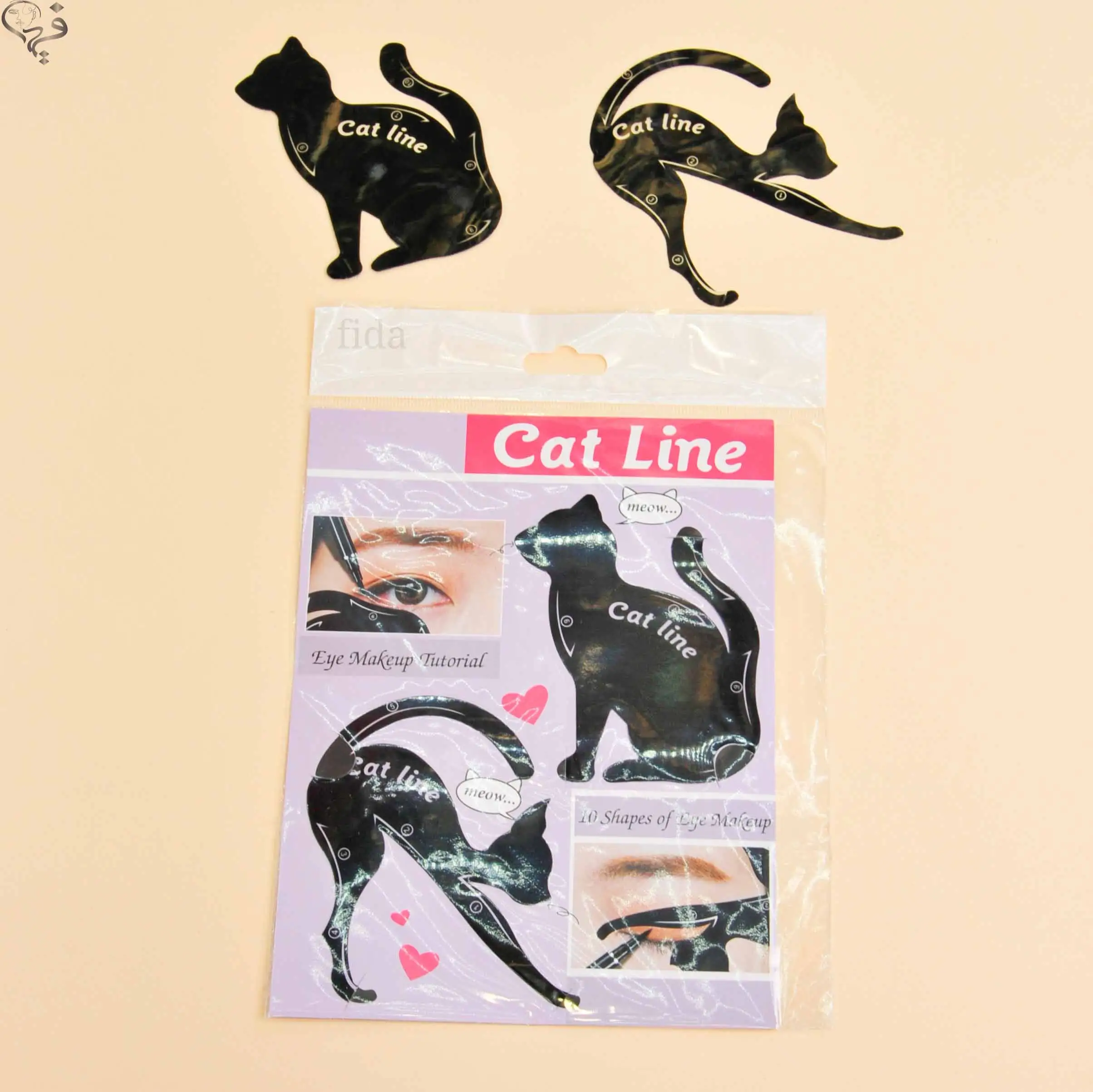 شابلون خط چشم گربه ای