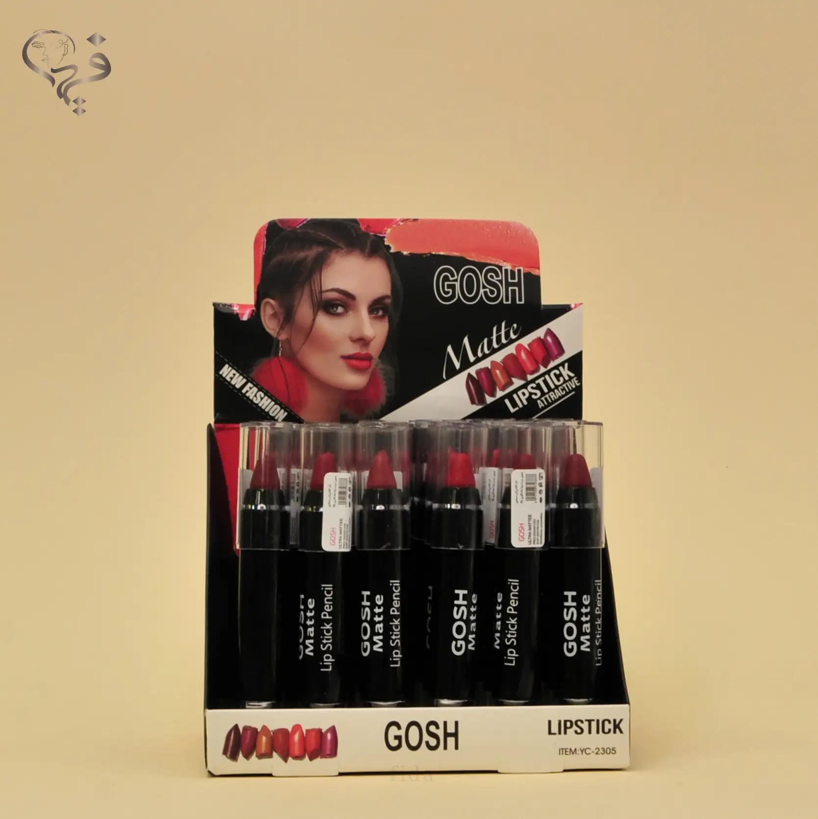 رژ لب مدادی پیچی گاش Gosh