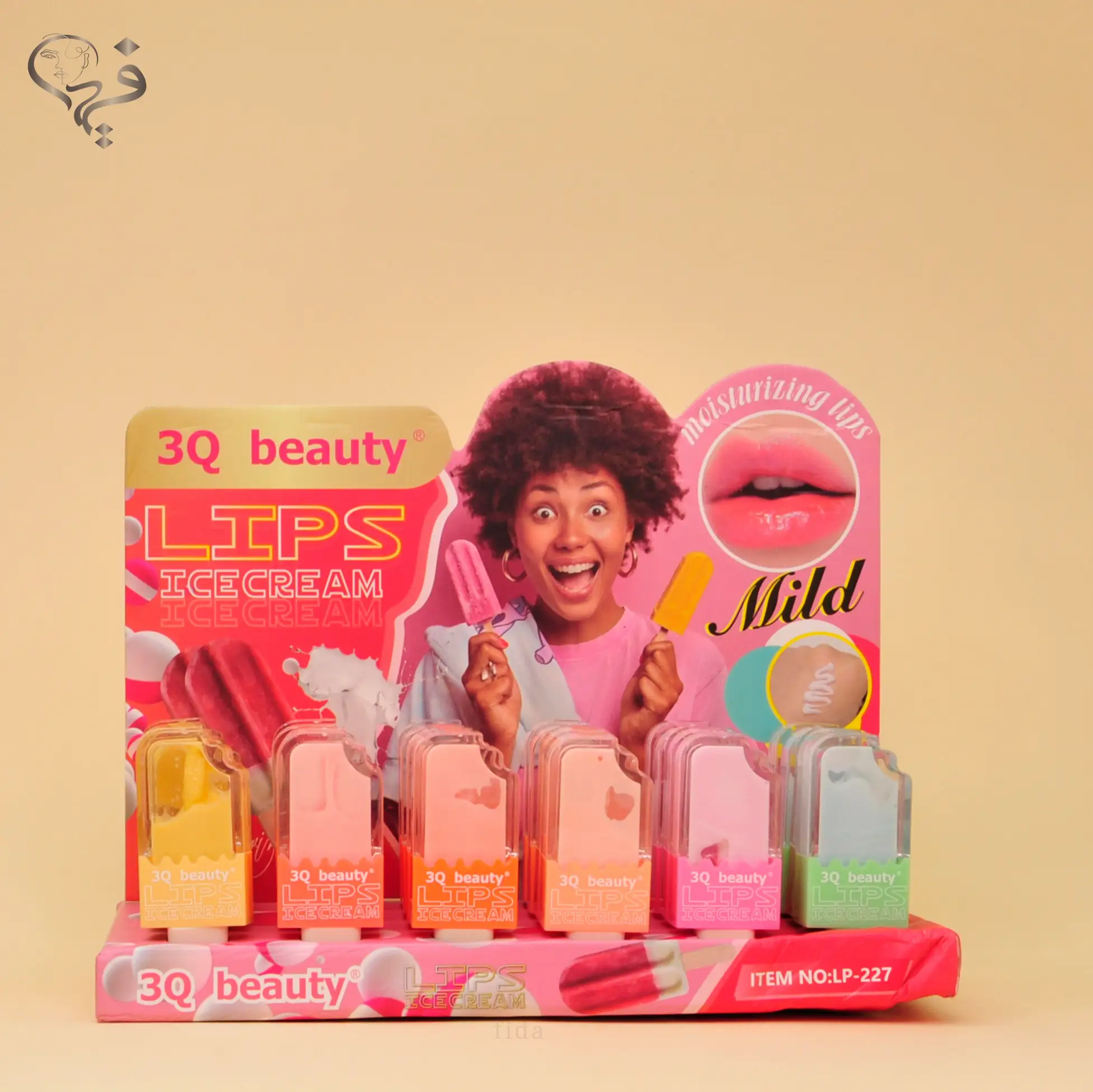 بستنی لب تری کیو بیوتی 3Q beauty