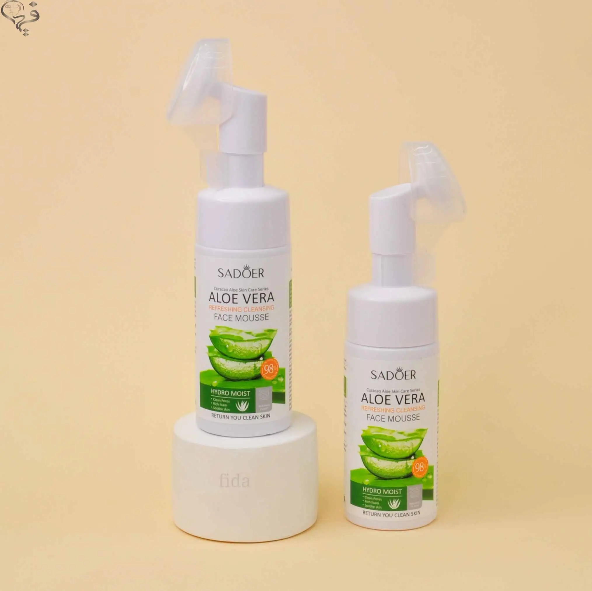 فوم شستشو براش دار آلوئه ورا سادور اصلی Sadoer