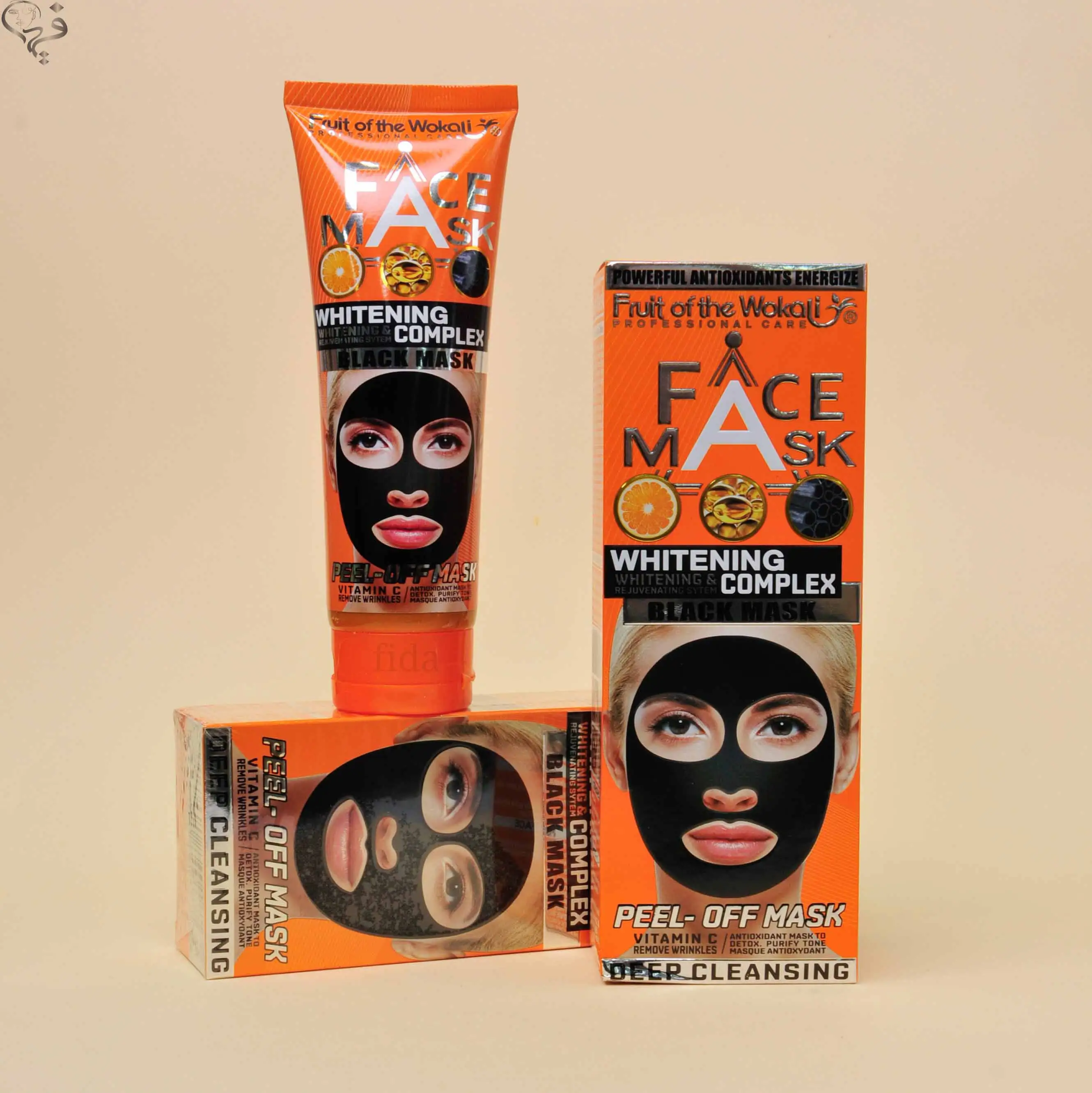 ماسک صورت پرتقالی وکالی Wokali