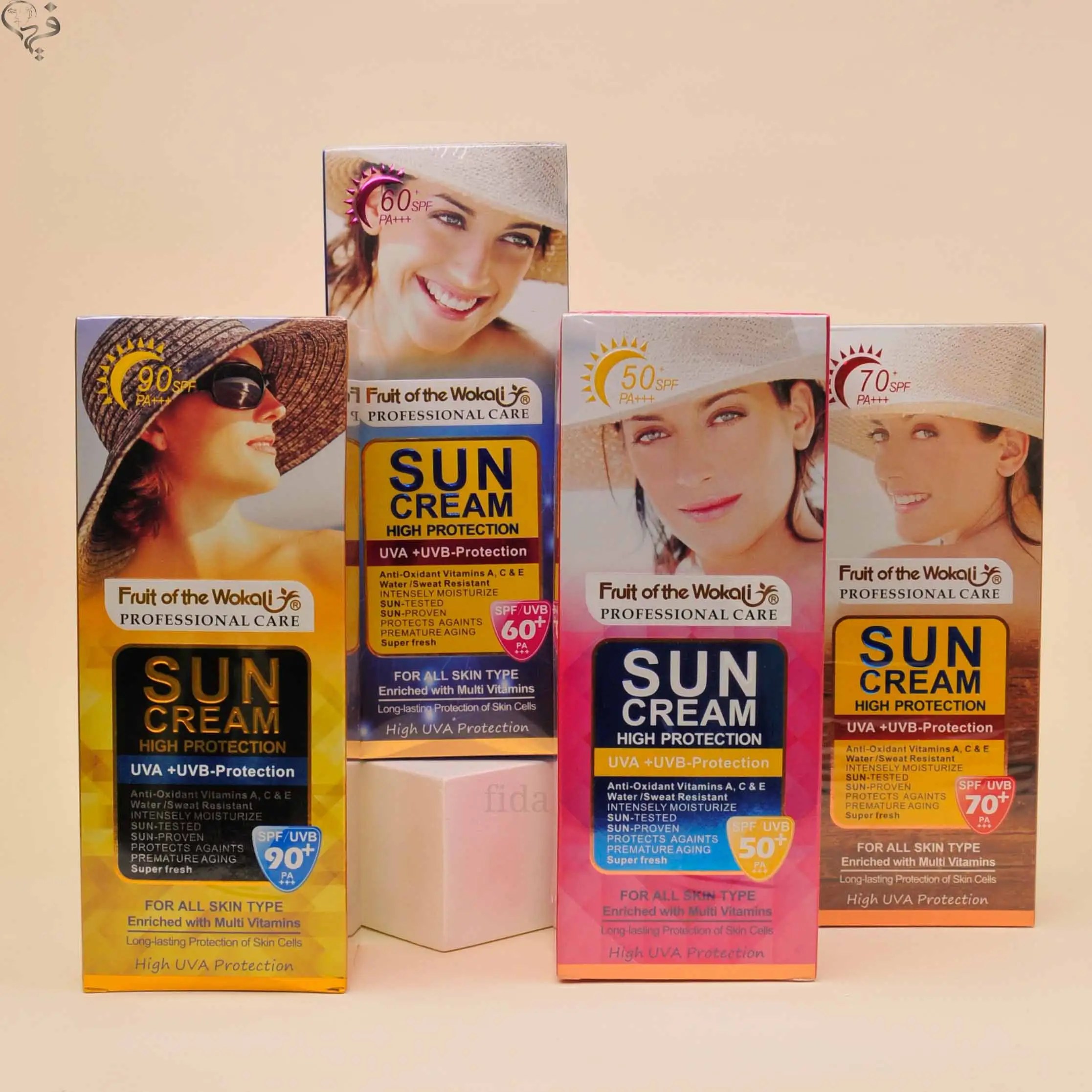 کرم ضد آفتاب وکالی بزرگسال Wokali 