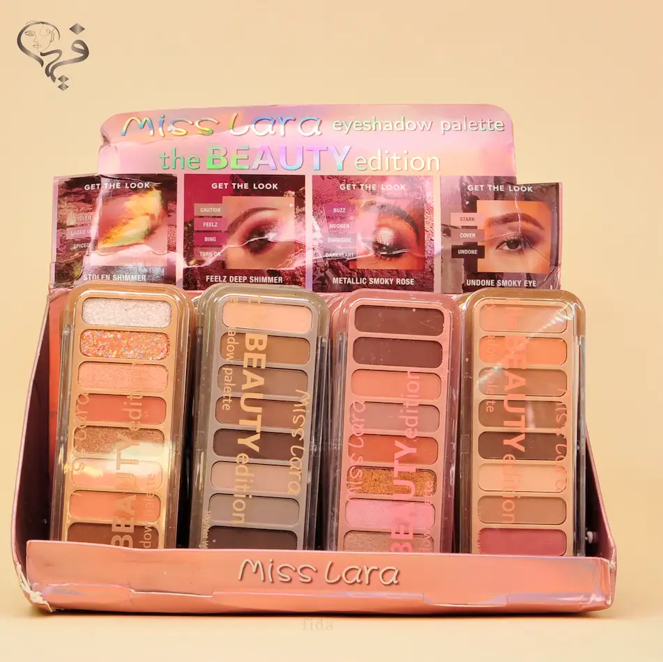 پالت سایه چشم 9 رنگ میس لارا Miss lara 