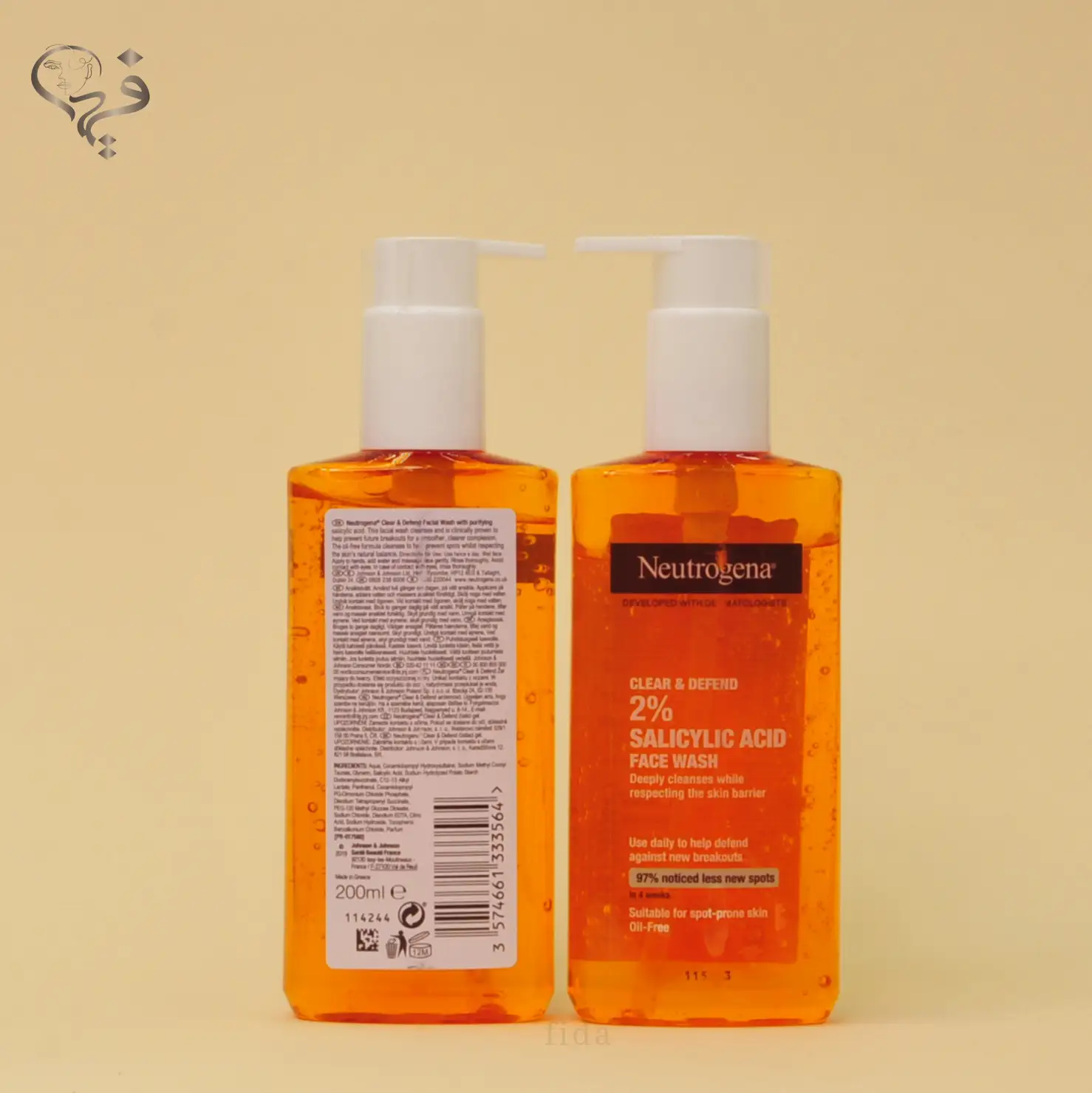 ژل شستشوی ضد جوش صورت نیتروژنا Neutrogena