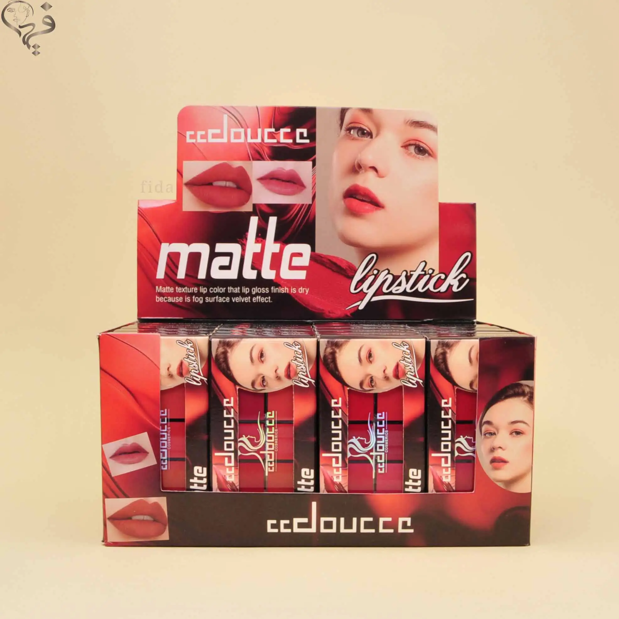 پالت رژ 10 رنگ دوسه Doucce