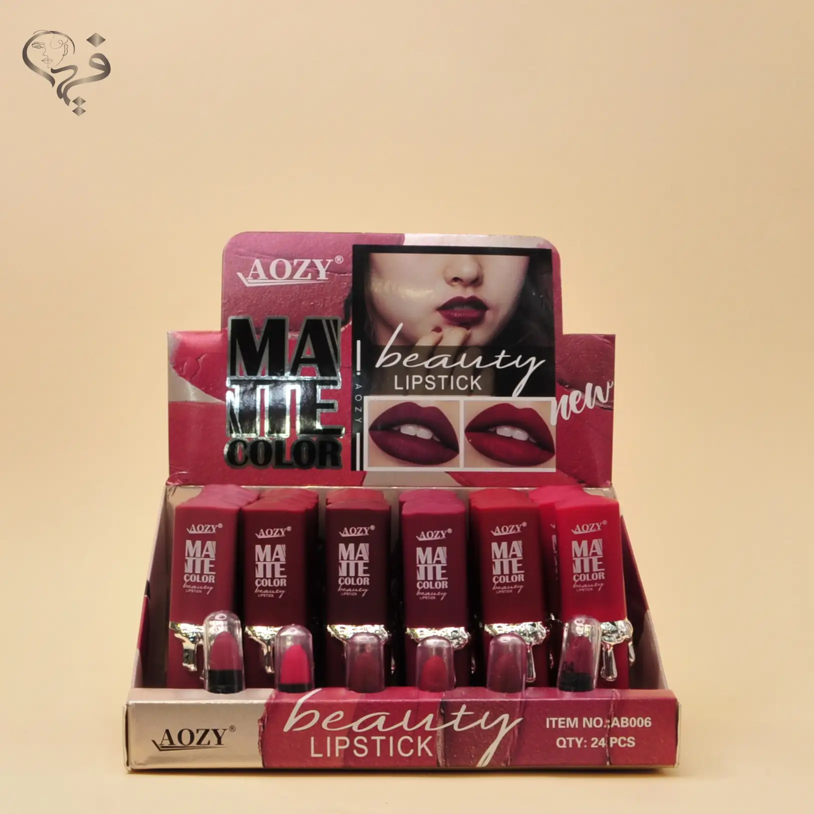 رژ لب جامد تستردار ایوزی Aozy 
