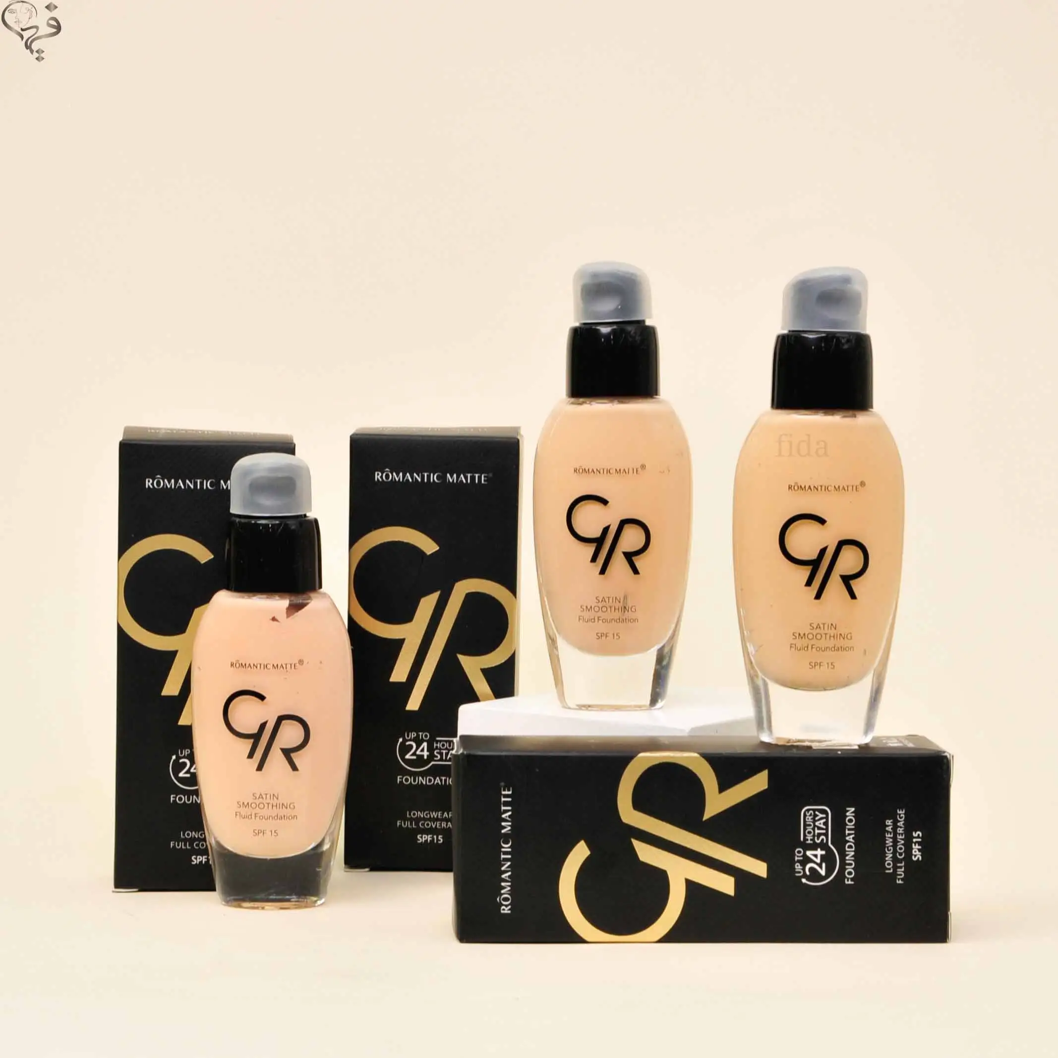 کرم پودر رمانتیک مات گلدن رز Golden rose