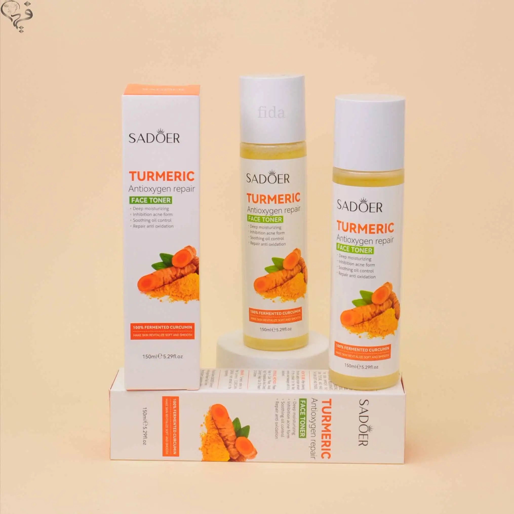 تونر زردچوبه سادور Sadoer 