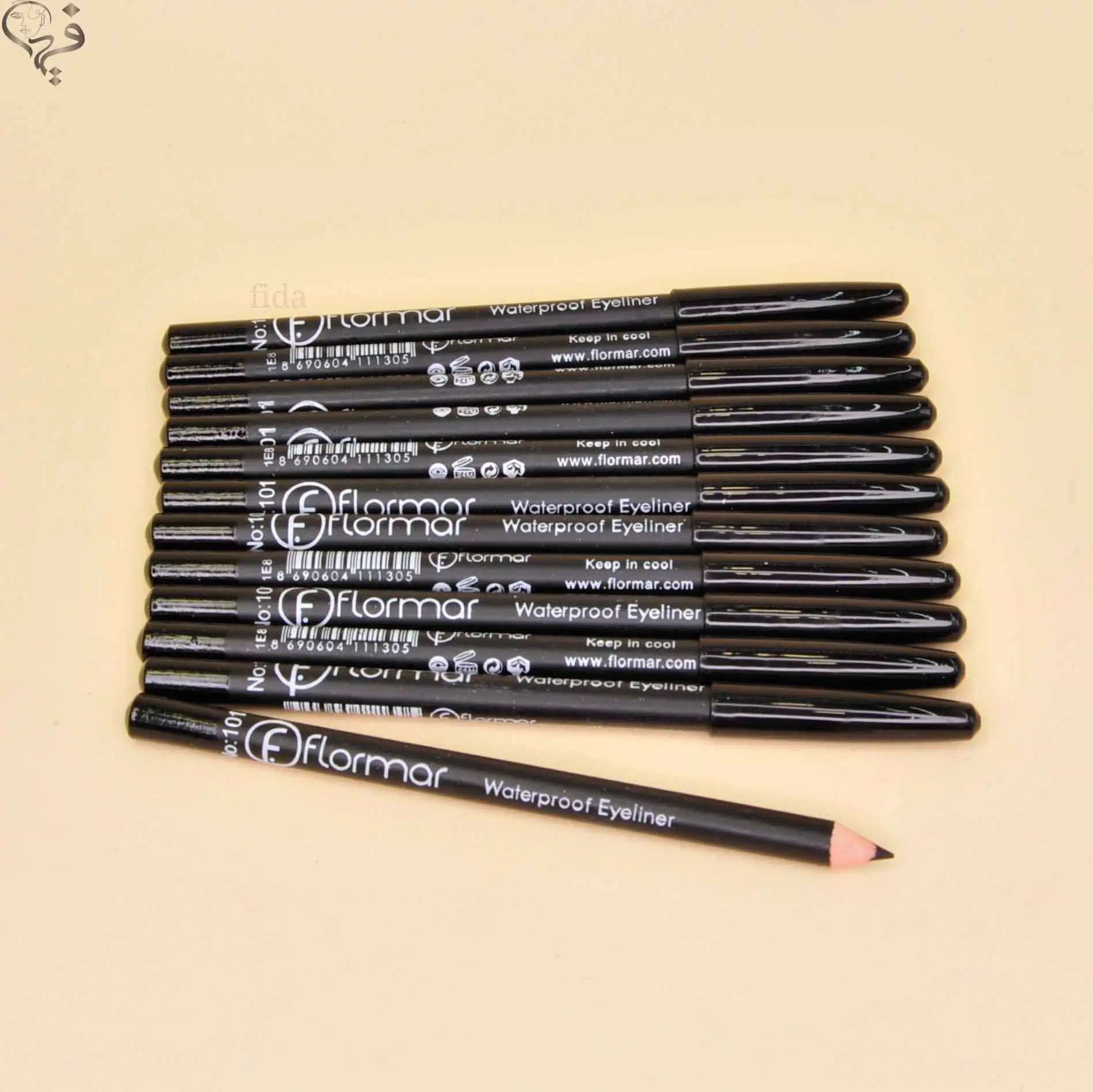 مداد چشم مشکی فلورمار Flormar 