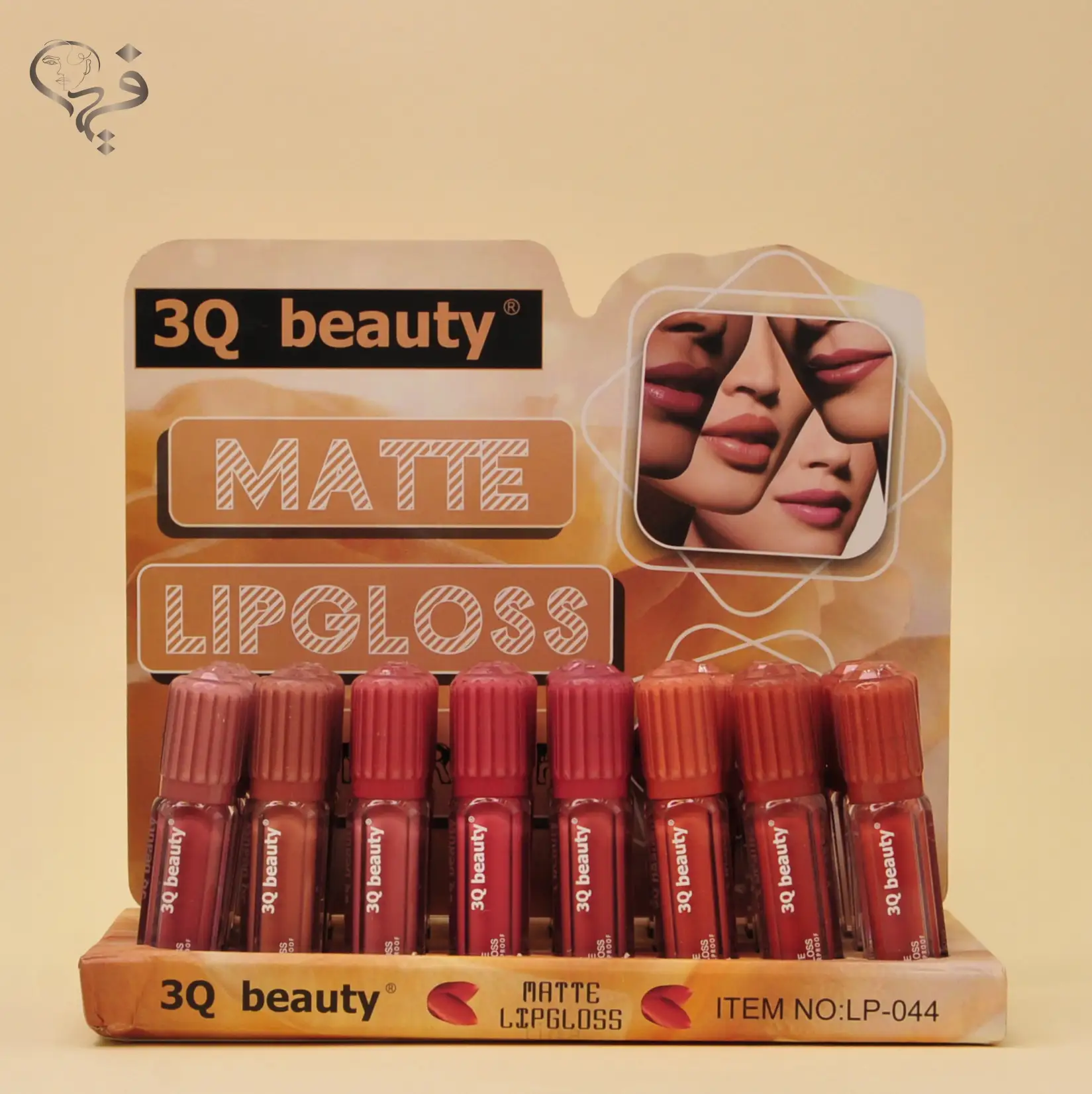 رژ لب مایع نود و جیغ تری کیو بیوتی 3Q beauty