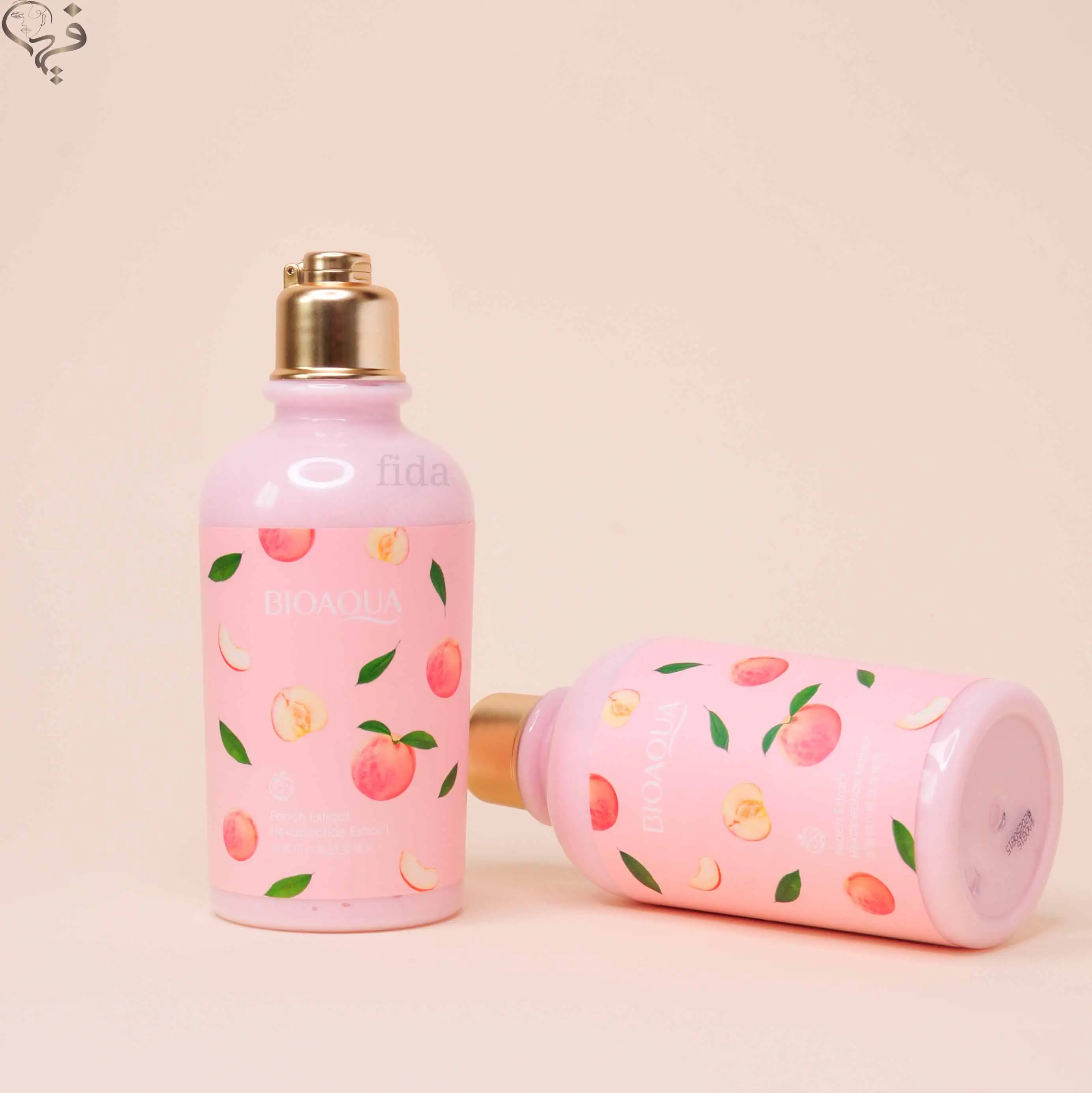 لوسیون بدن هلو بیواکوا درب طلایی Bioaqua 