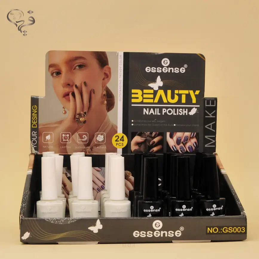 پک لاک سفید مشکی اسنس Essence