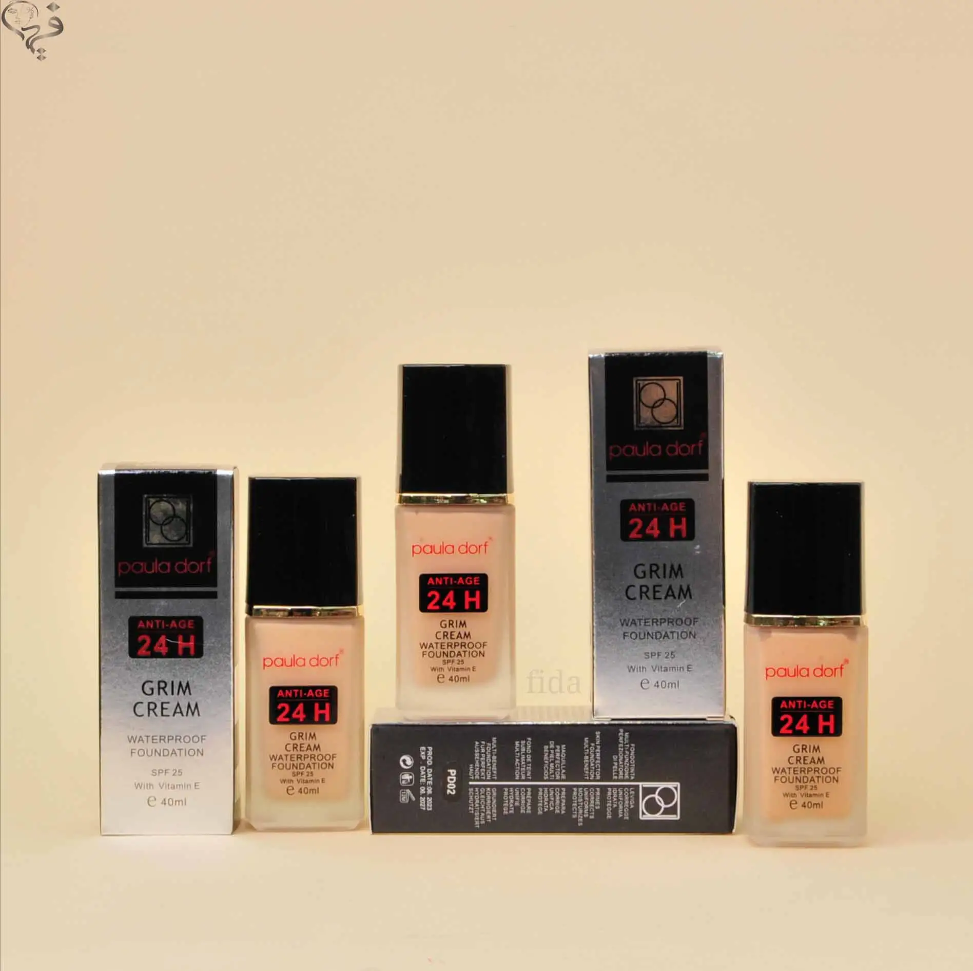 کرم پودر پولادورف 24 ساعته paula dorf 