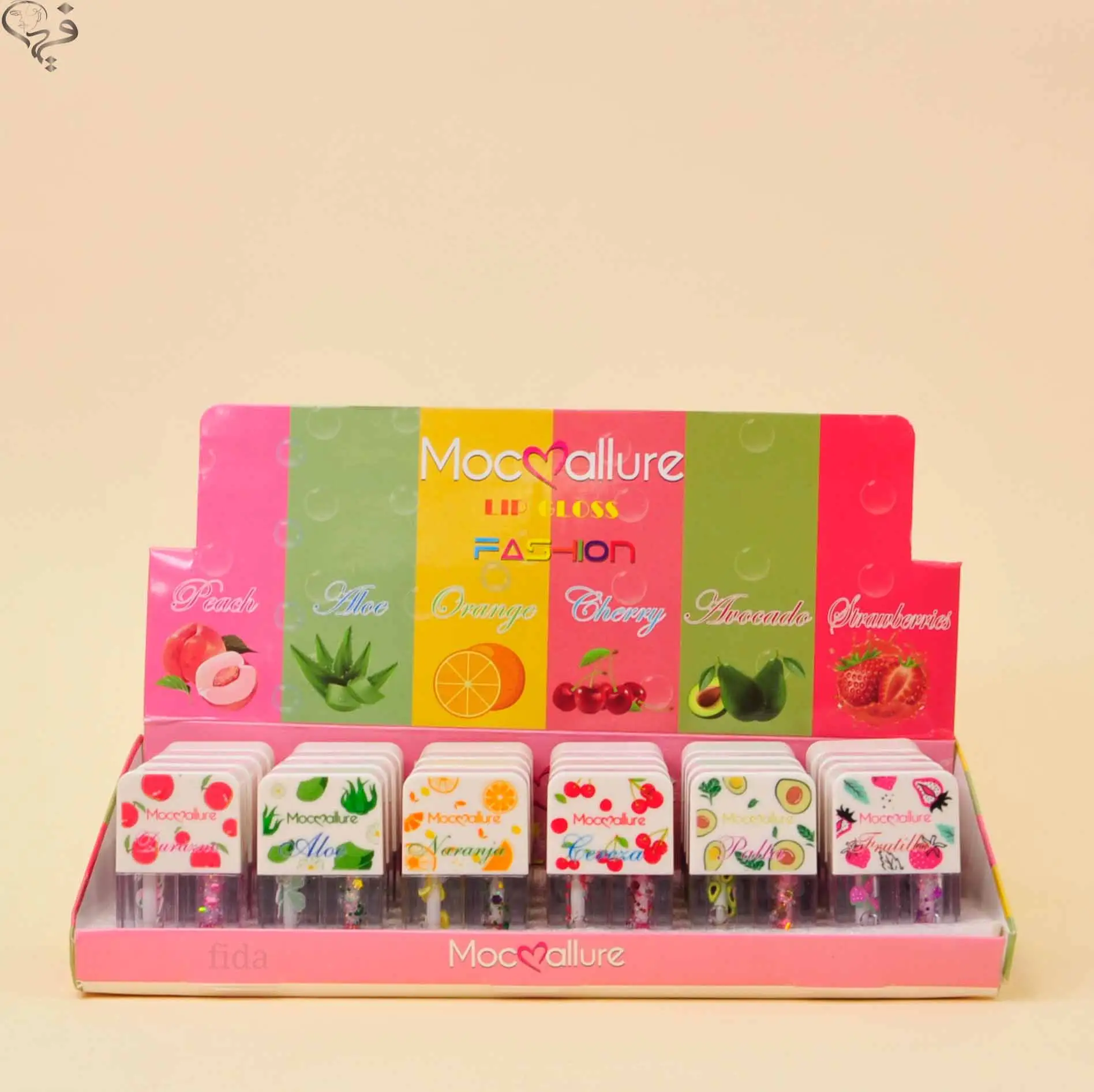 برق لب میوه ای دوتایی موکالر mocoalluar 