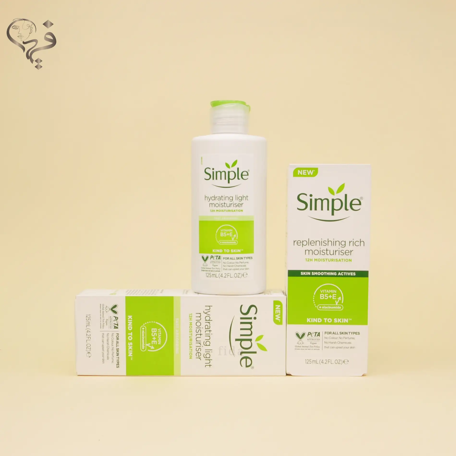 مرطوب کننده لایت و ریچ سیمپل simple