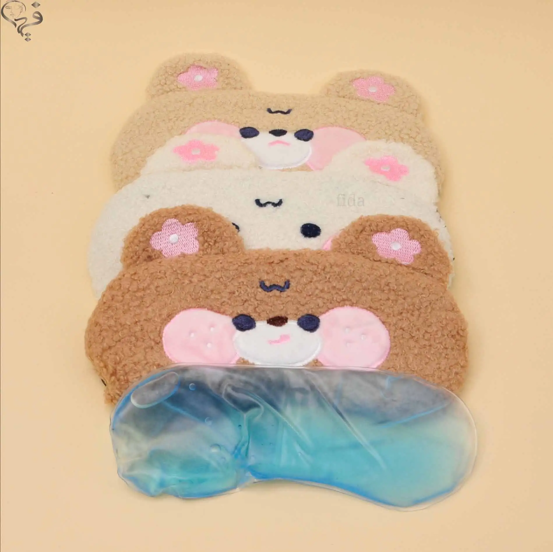 چشم بند کمپرس دار پشمی خرسی