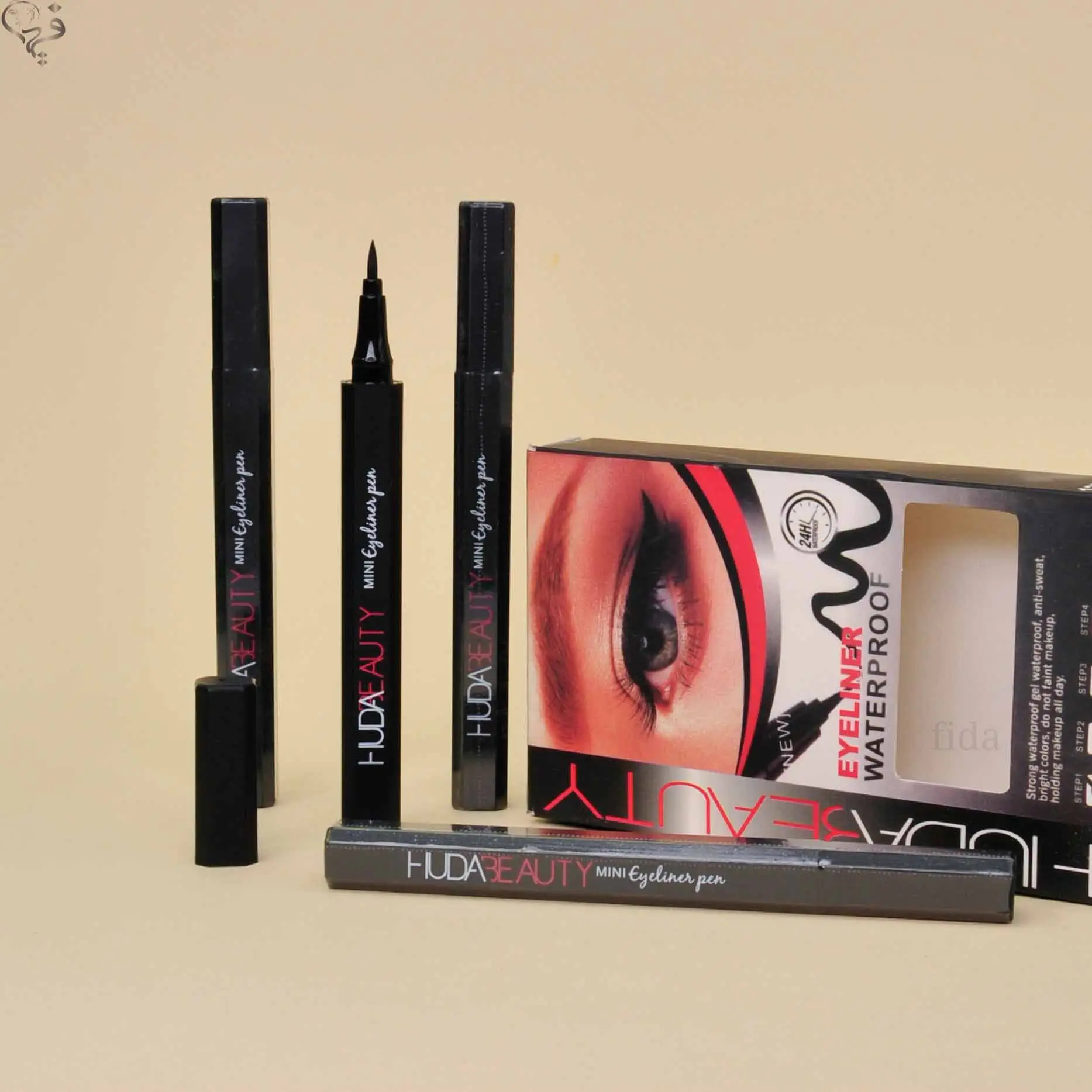 خط چشم ماژیکی 6 ضلعی هدی بیوتی Huda beauty 