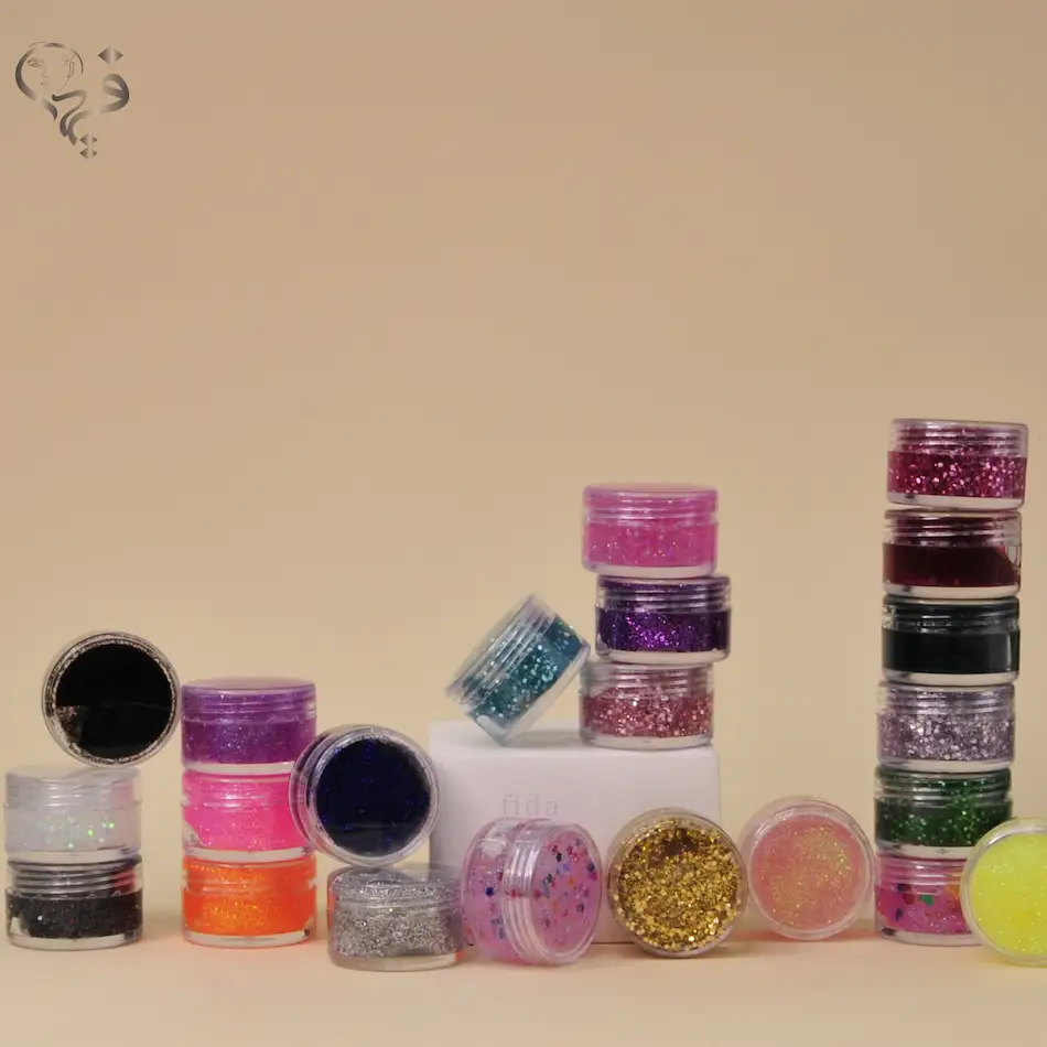 گلیتر مایع تکی glitter