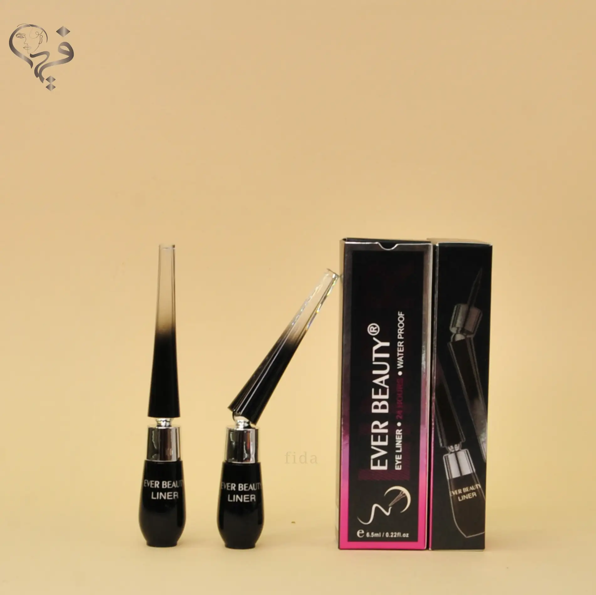 خط چشم نمدی سر کج اور بیوتی Ever beauty