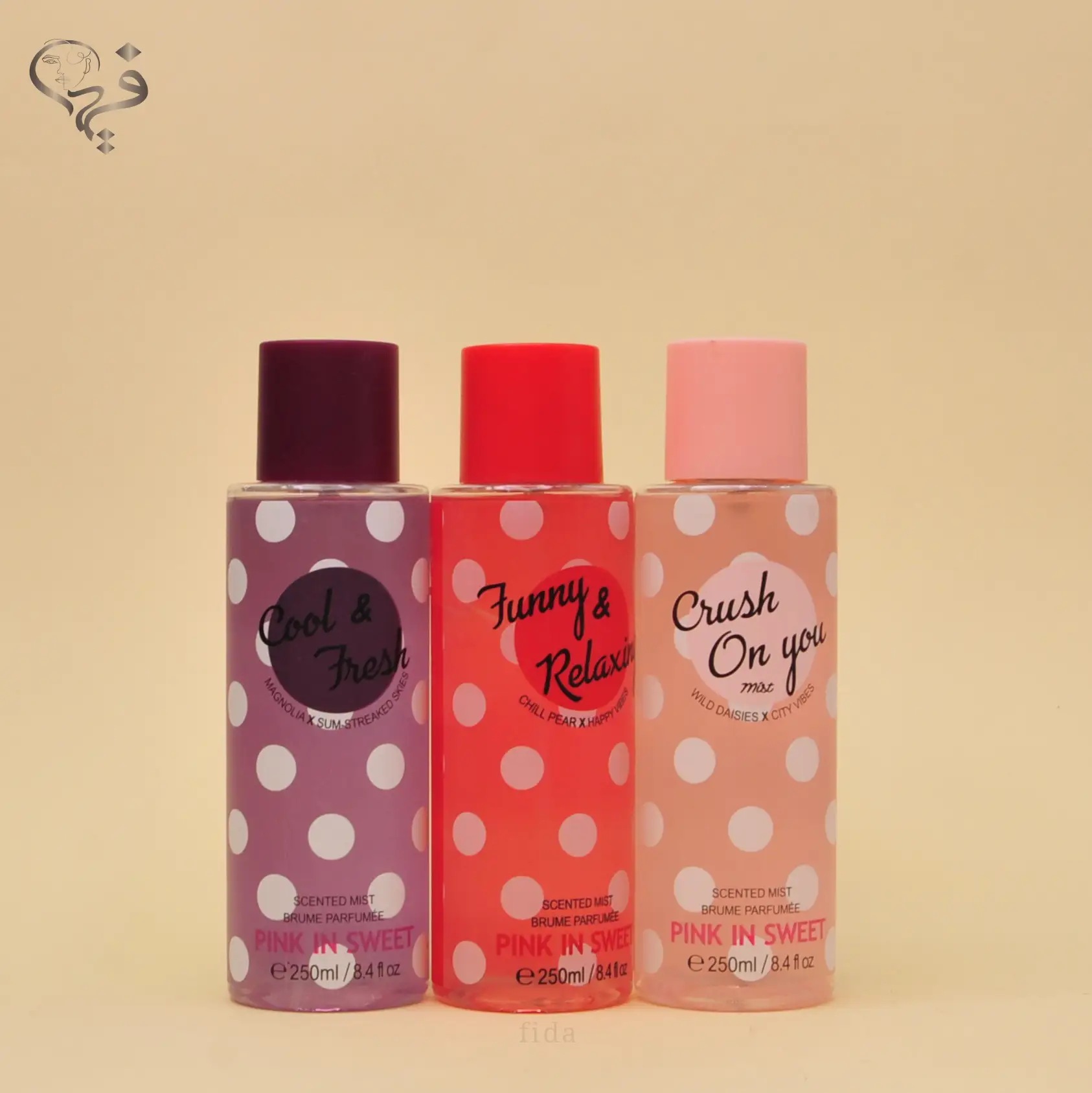 بادی اسپلش پینک این سوئیت خال خالی Pink in sweet