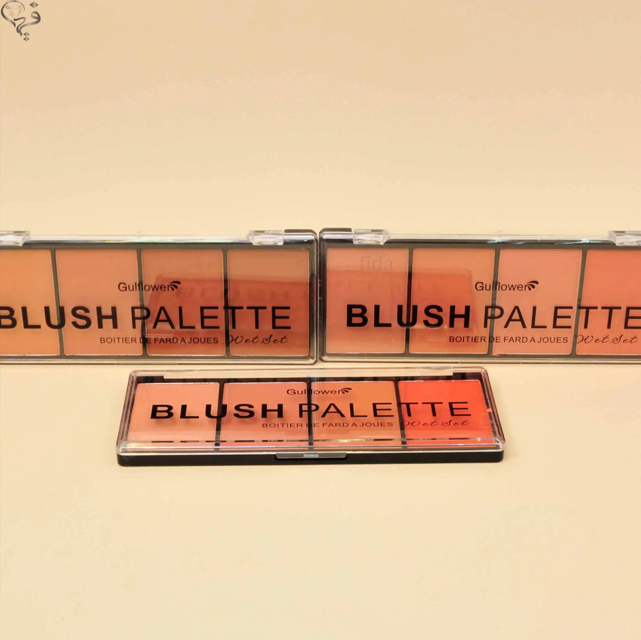 پالت رژ گونه 4 رنگ سری نود گالفلاور gul flower 