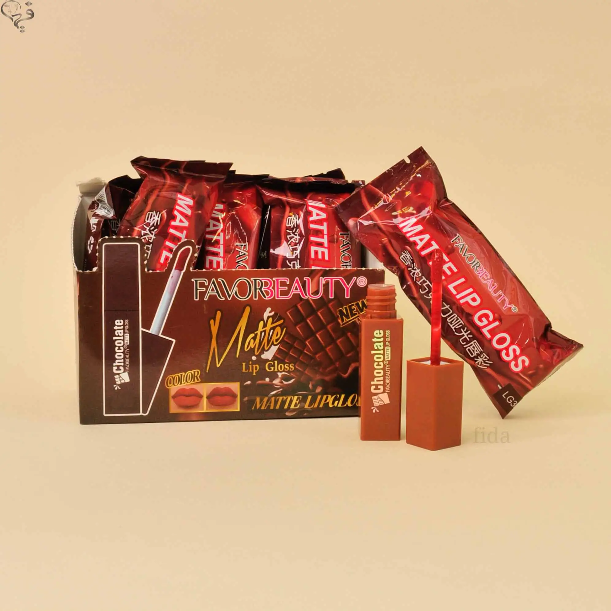 رژ لب مایع شکلاتی فیور بیوتی Favor beauty