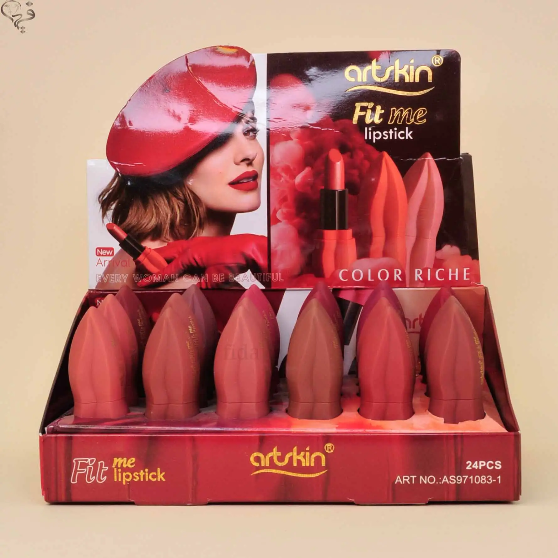 پک رژ لب جامد فیت می آرت اسکین artskin 