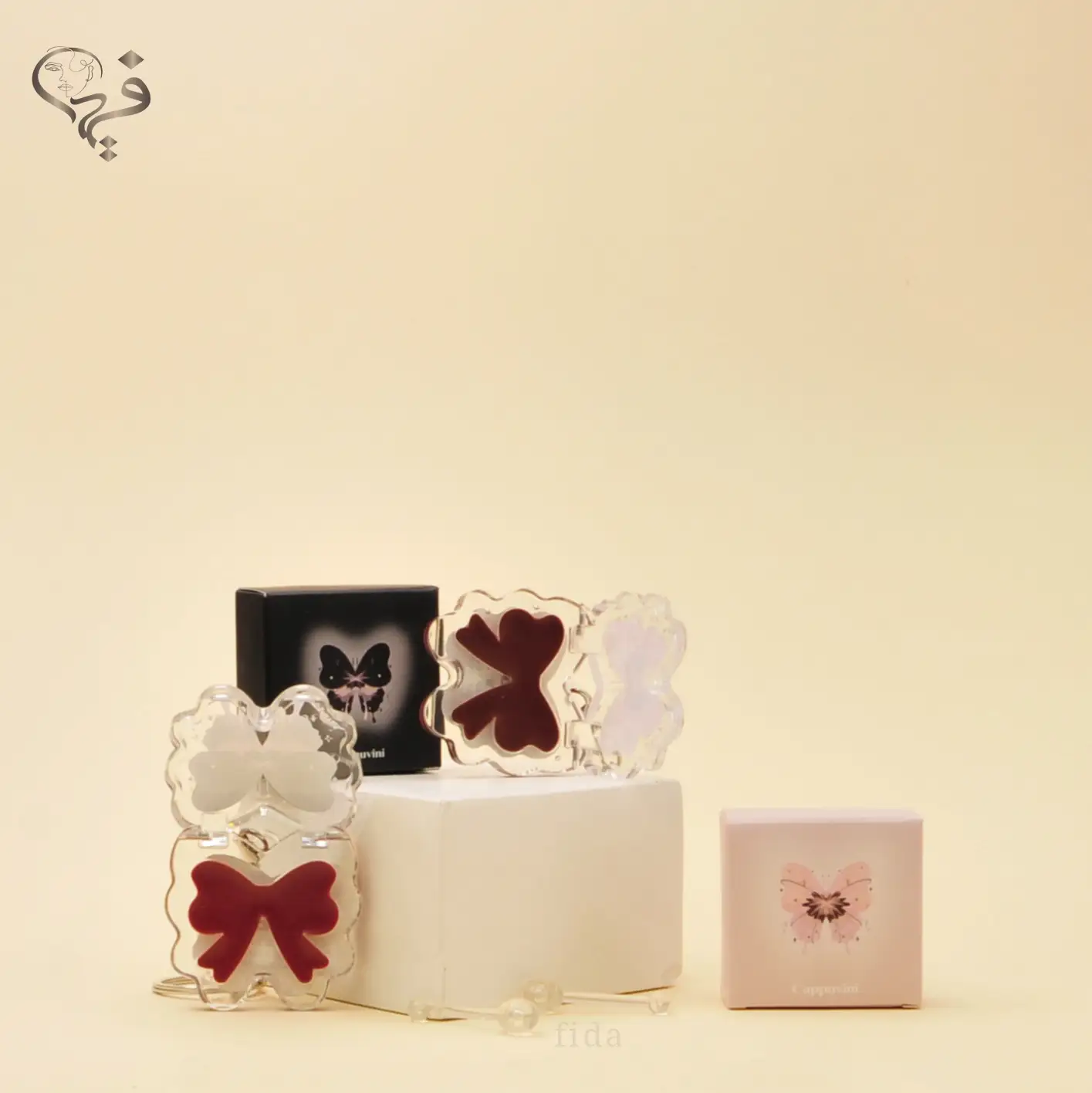 رژ لب طرح پروانه gege bear