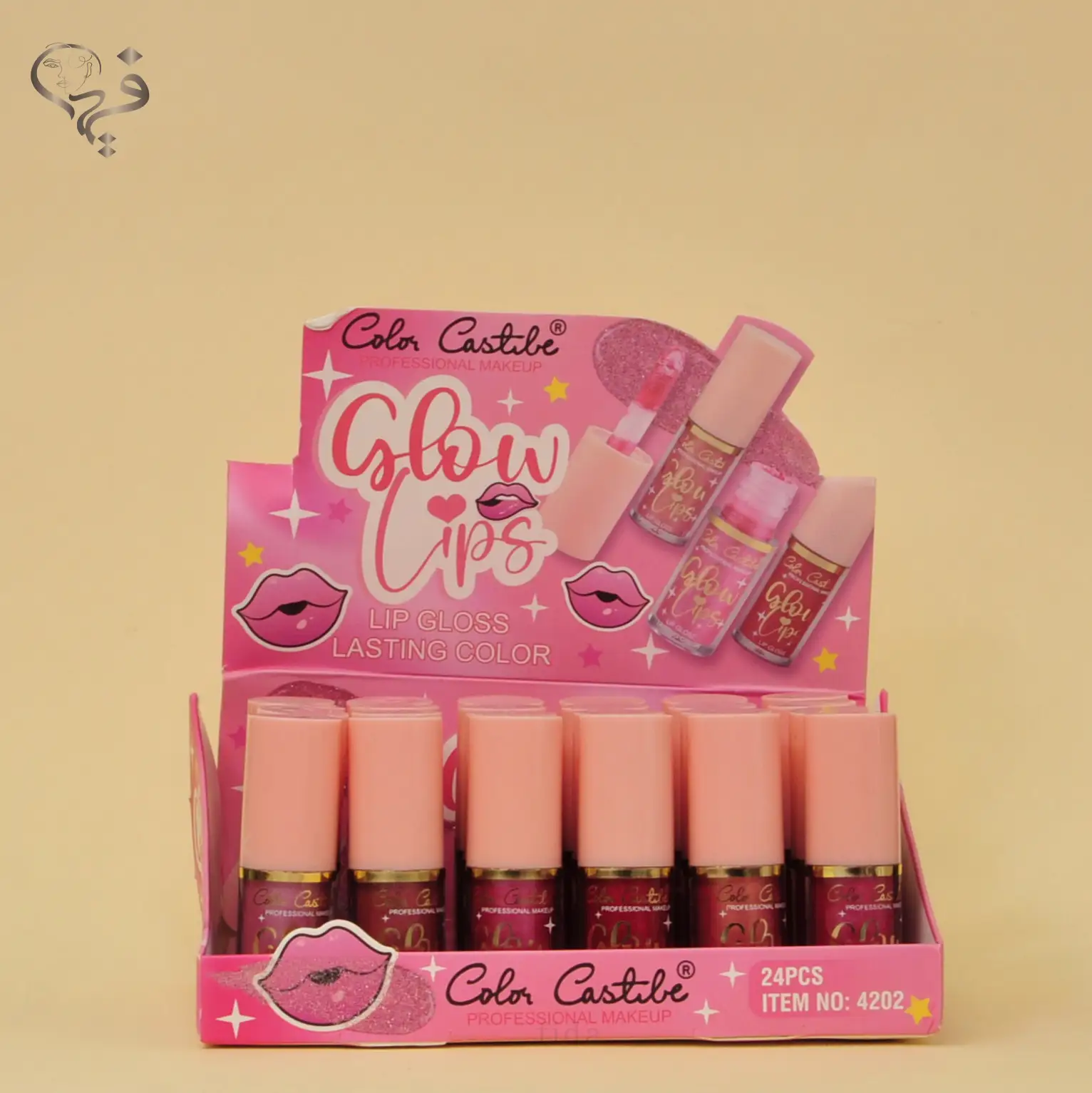 لیپ گلاس شاین دار کالرکاستل Color castle