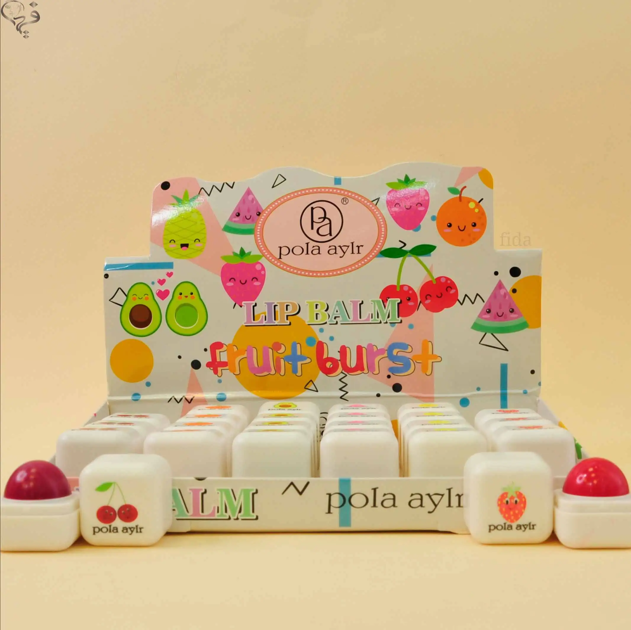 بالم لب مکعبی میوه ای پولا آیلر Pola aylr 