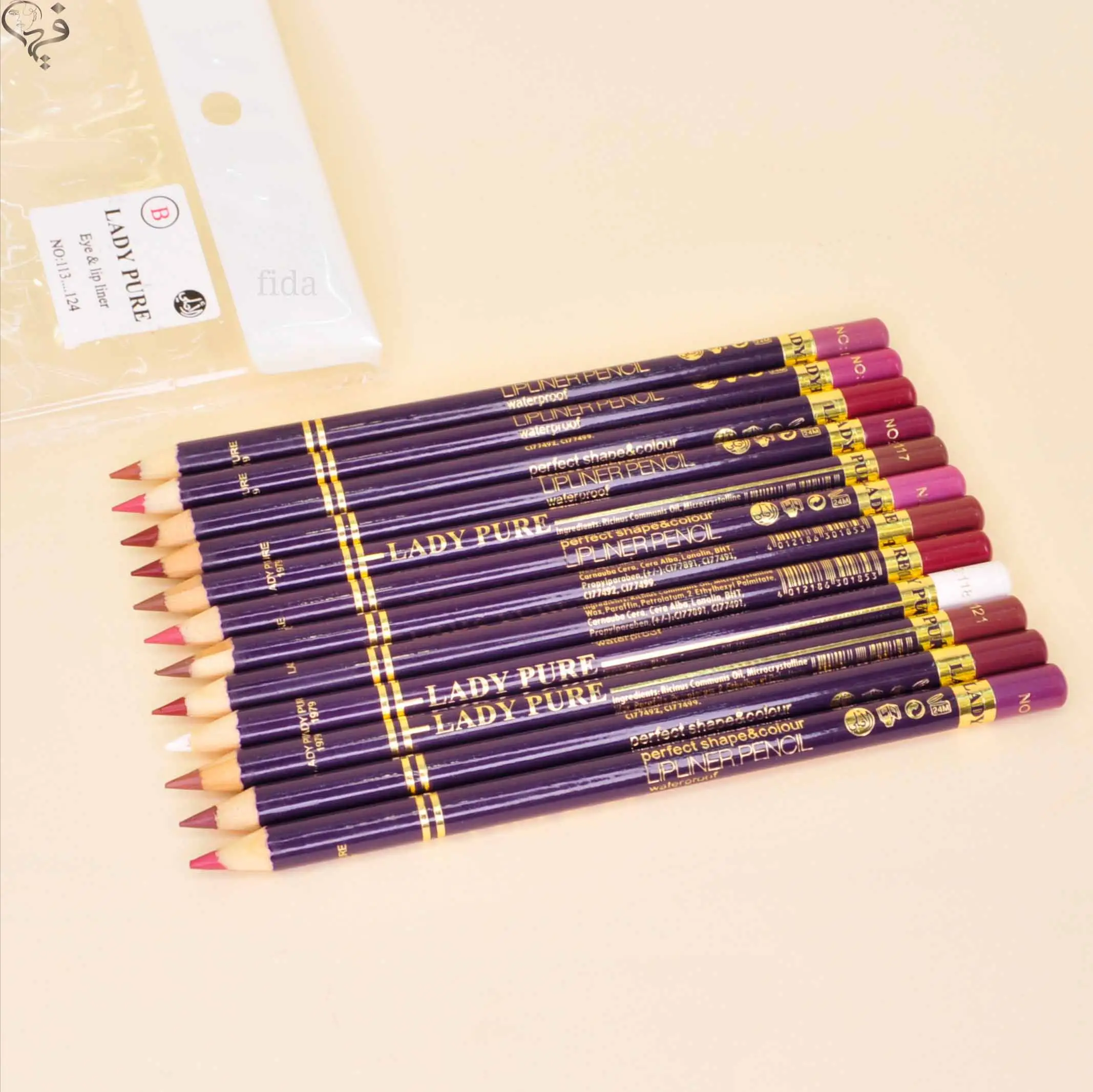 خط لب مدادی لیدی پور Lady Pure 