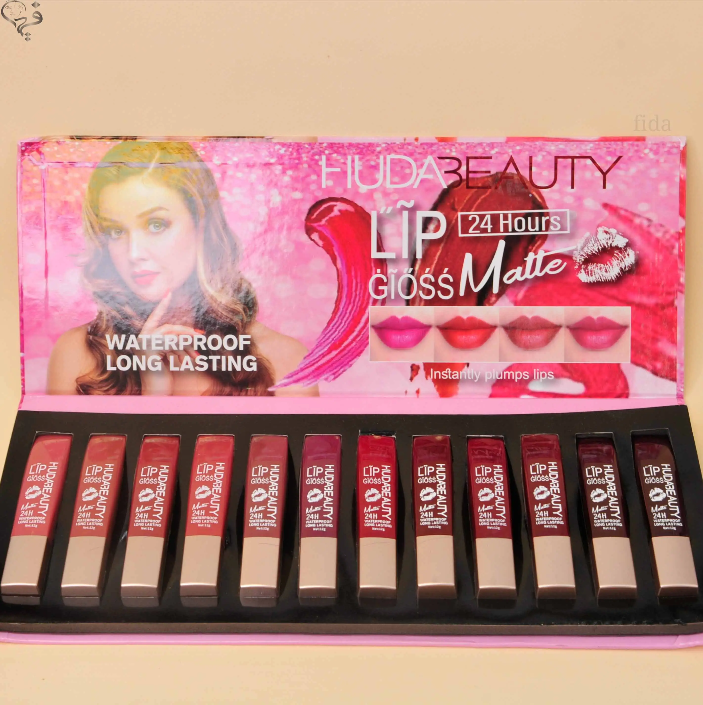 پک رژ لب مایع هدی بیوتی Huda beauty 