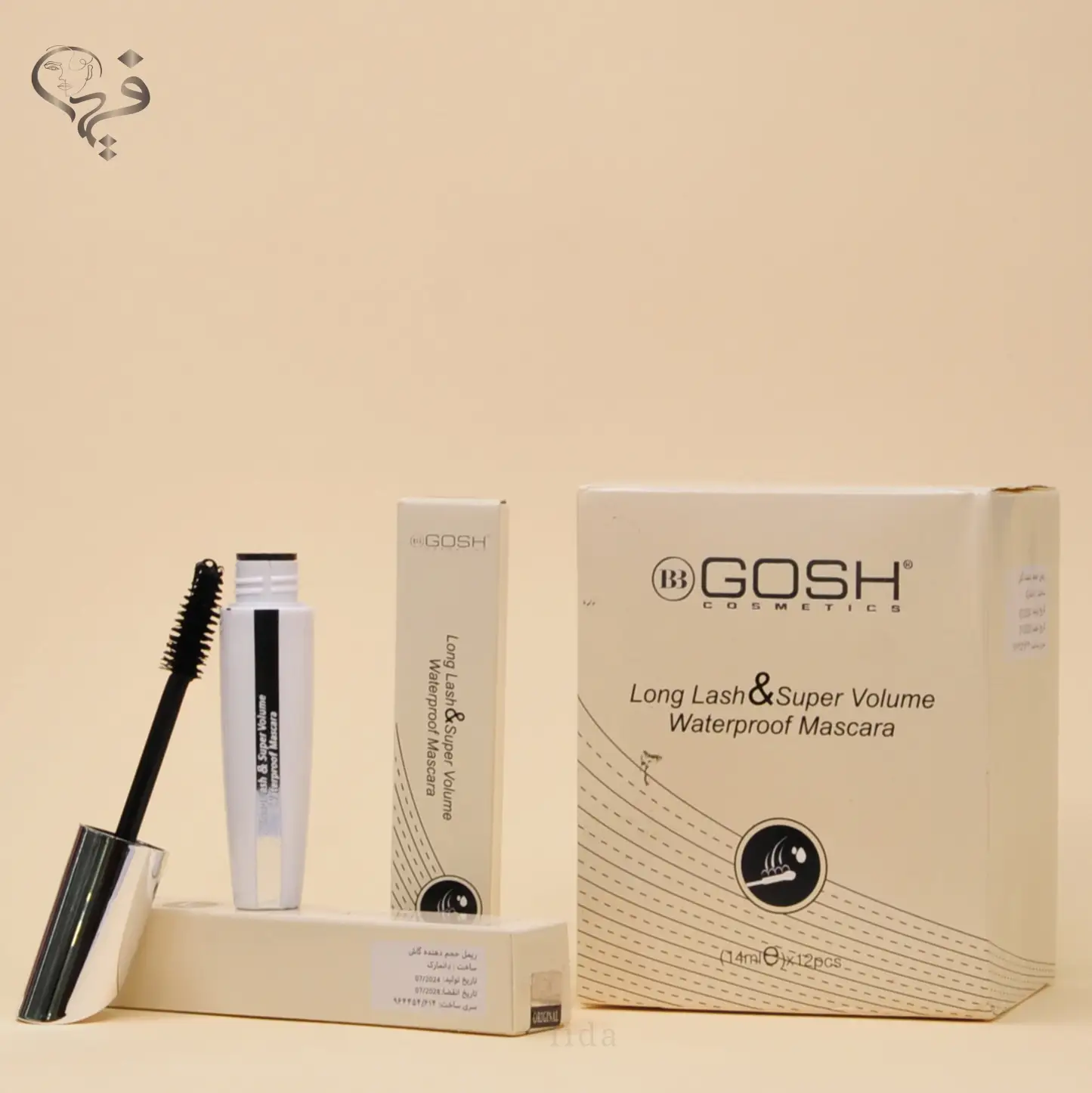 ریمل گاش پوکه سفید Gosh