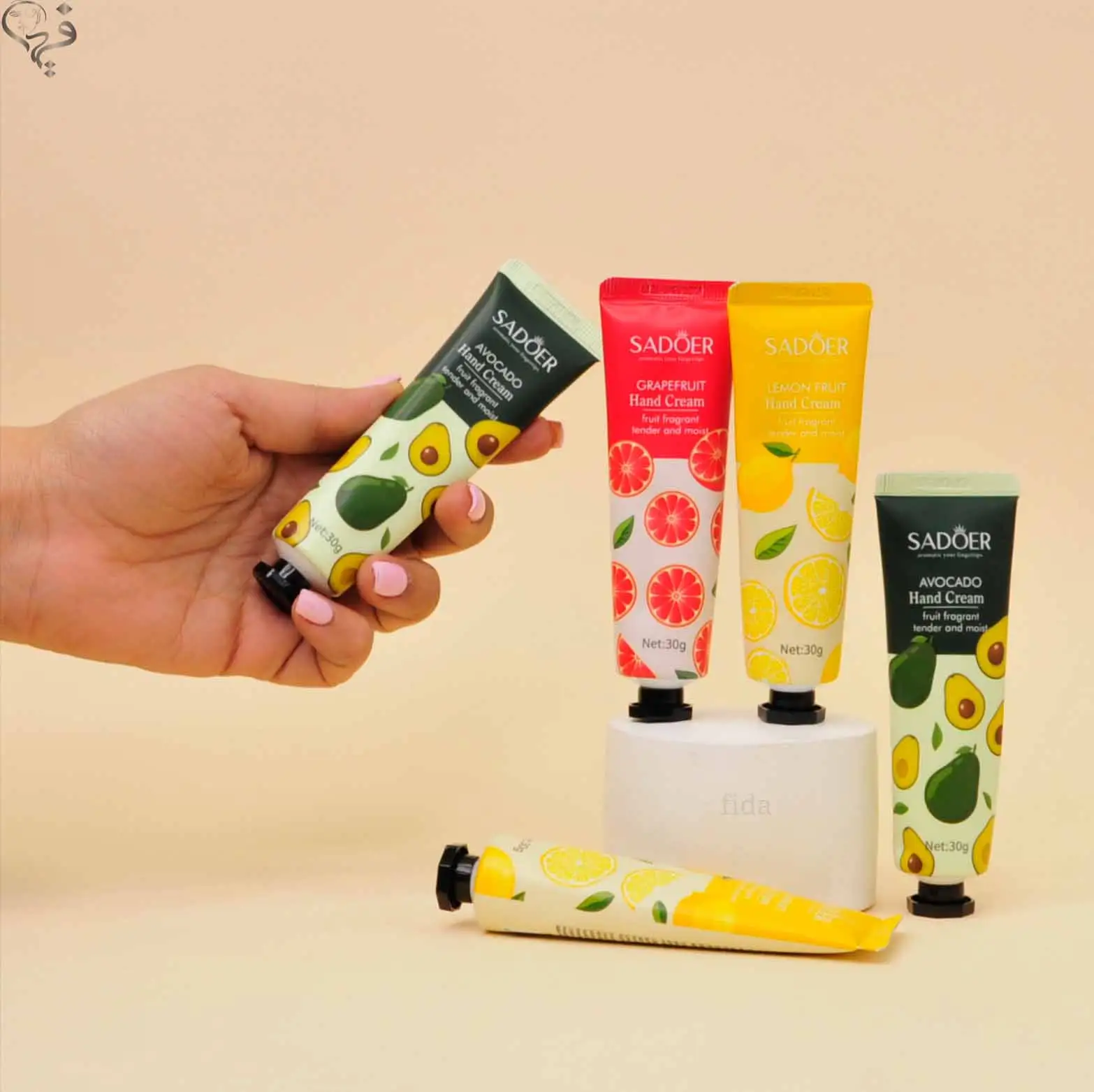 پک کرم 5 عددی میوه ای سادور Sadoer