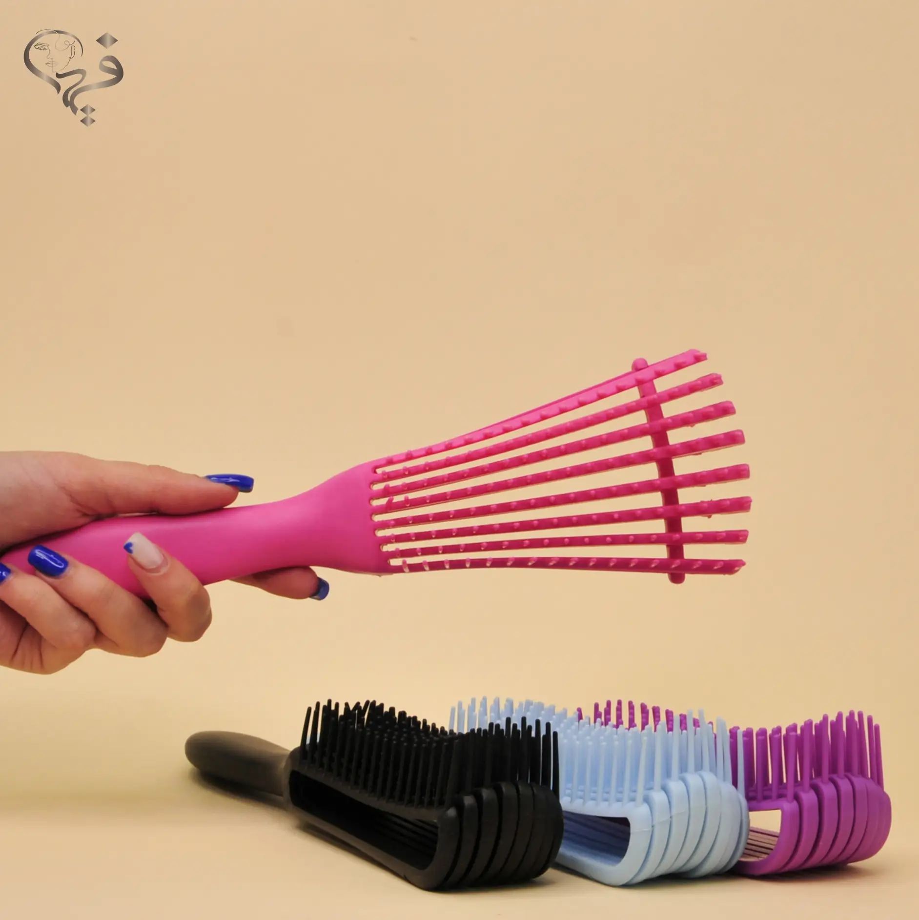 برس مو گره باز کن فلکسی بزرگ
