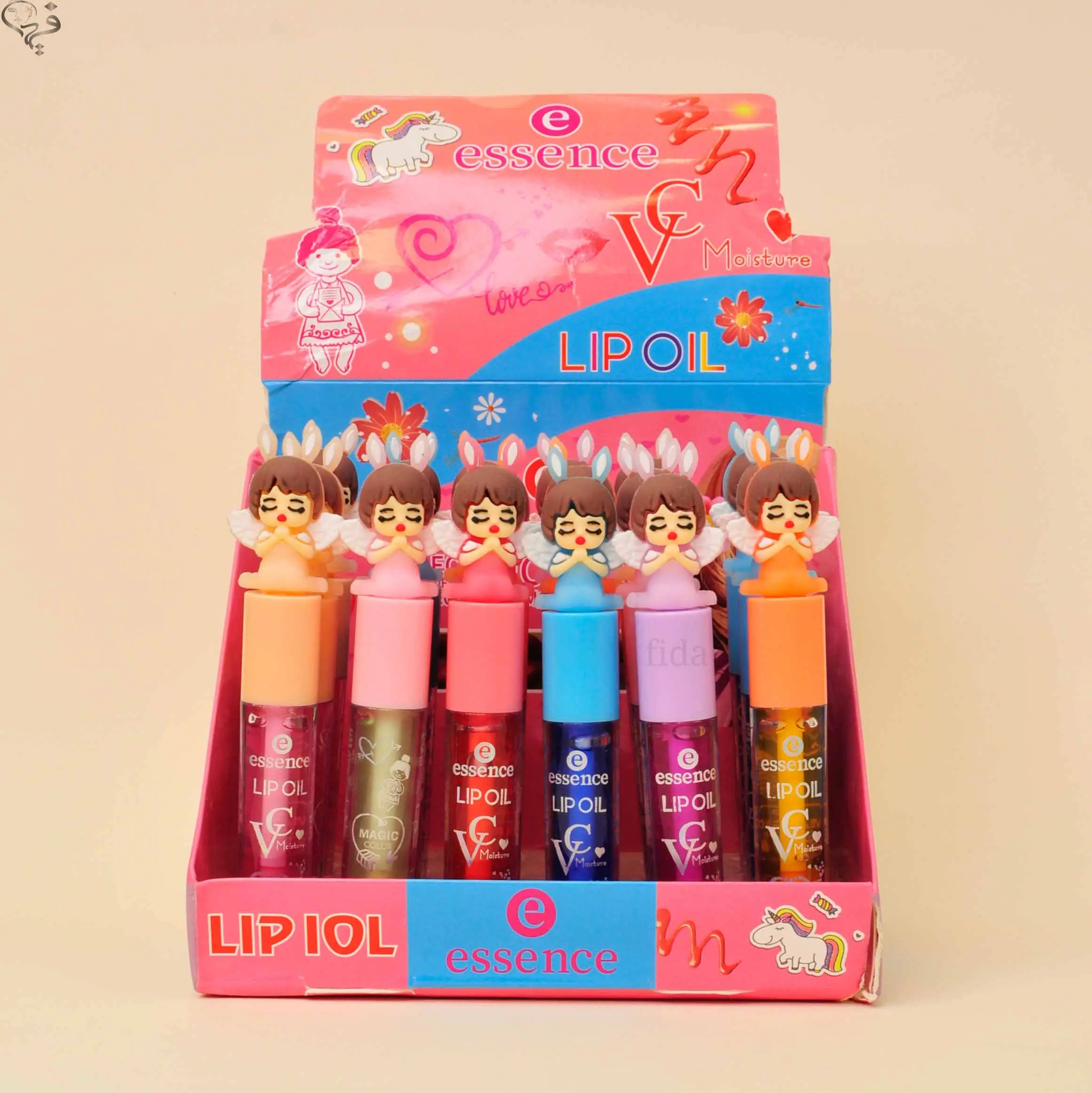 برق لب طرح دختر اسنس essence