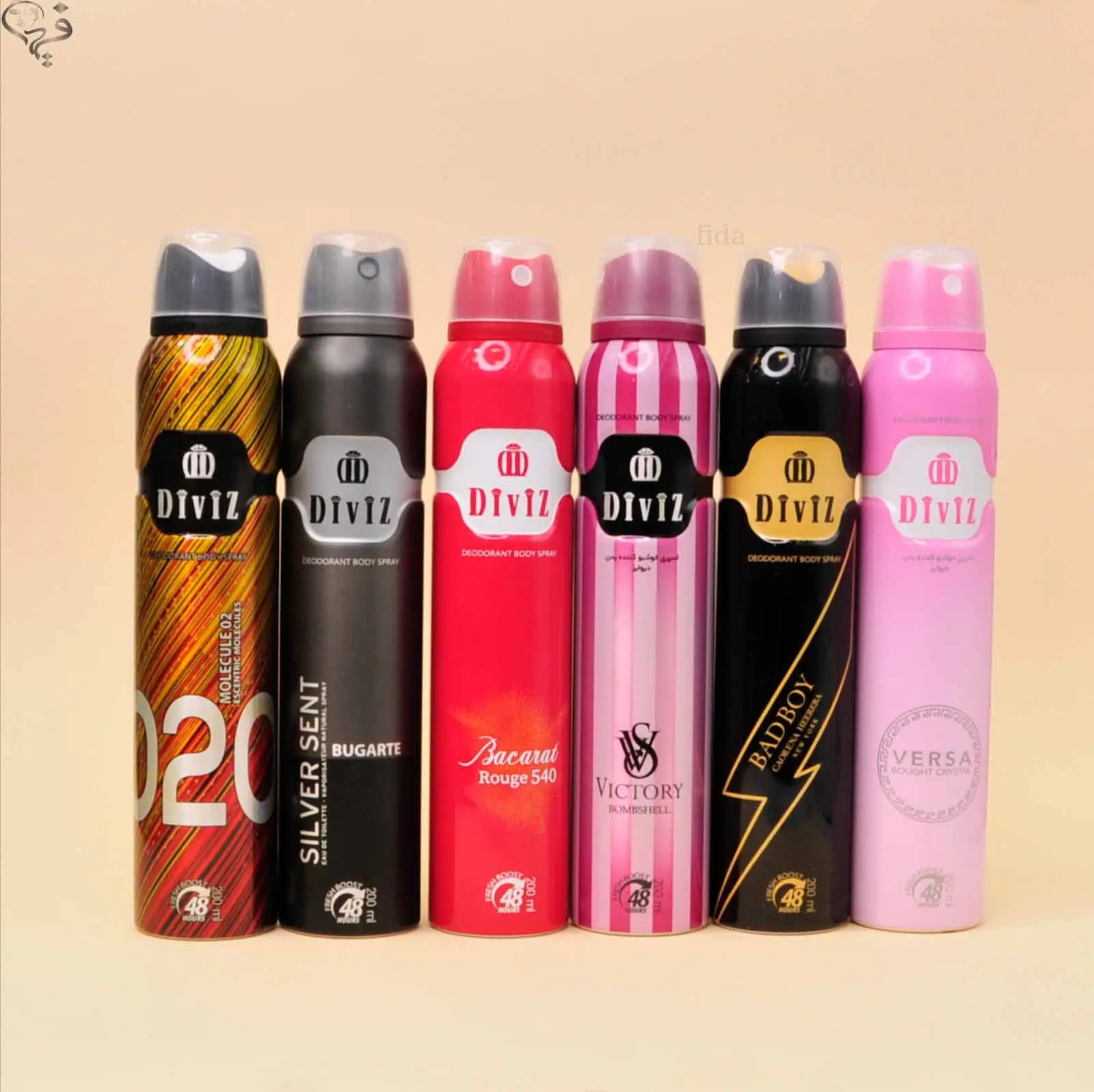 اسپری خوشبو کننده بدن دیوایز Diviz 