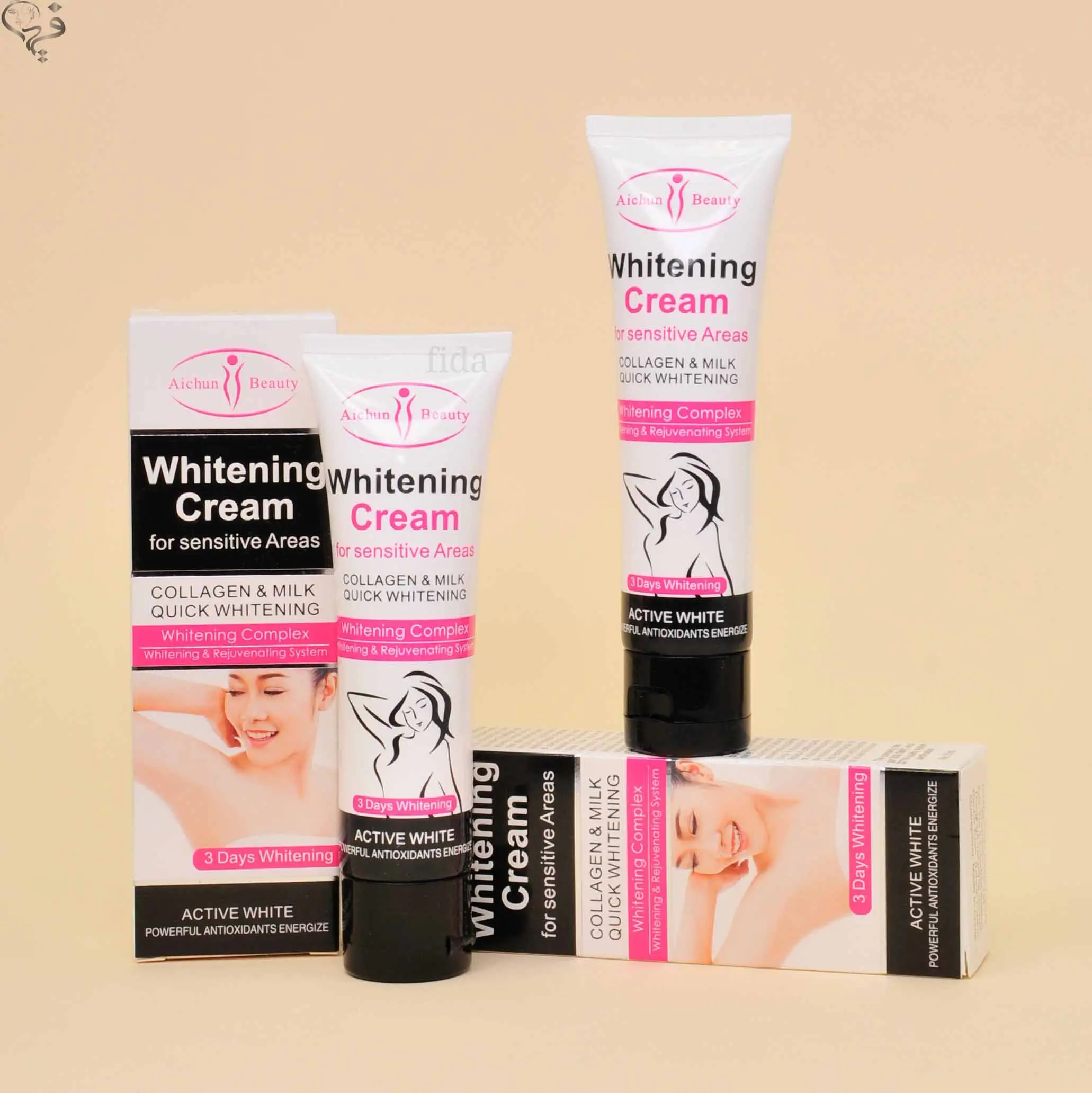 کرم سفید کننده زیر بغل و نقاط حساس آیچون بیوتی Aichun beauty  