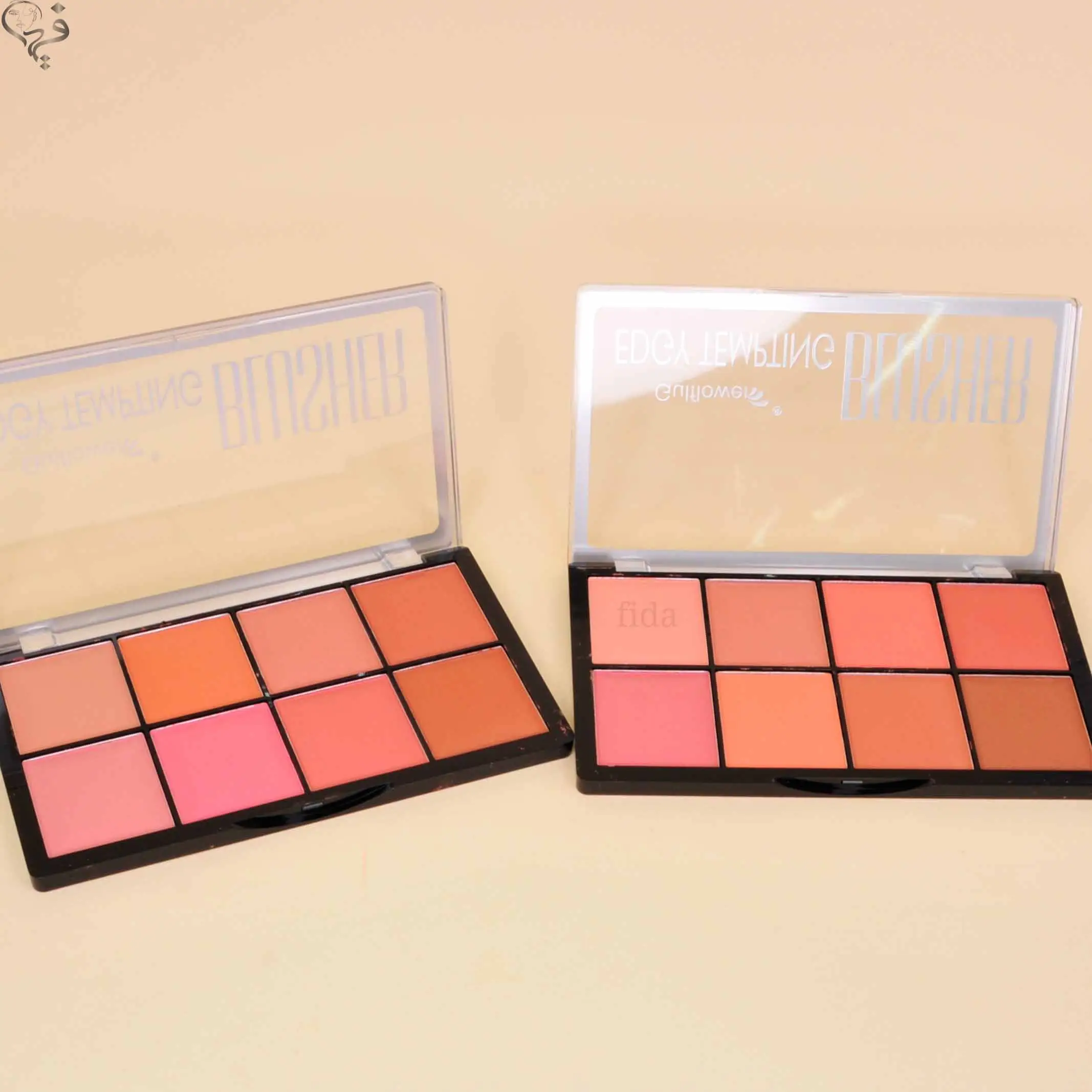 پالت رژ گونه 8 رنگ گالفلاور gul flower 